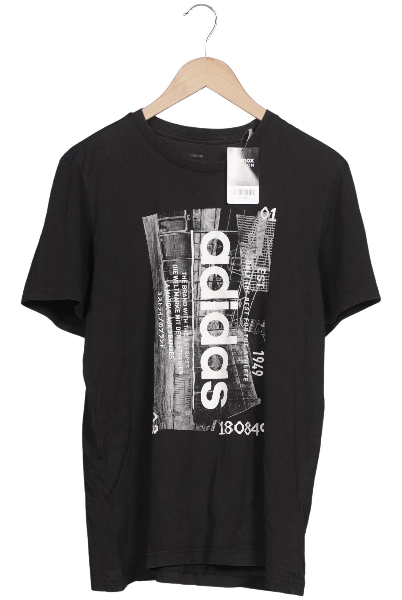 

adidas Herren T-Shirt, schwarz, Gr. 52