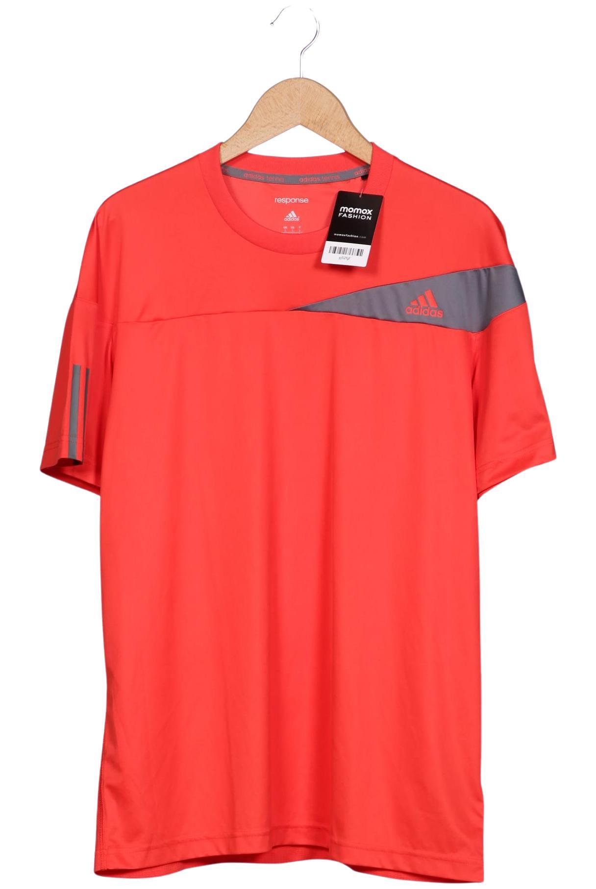 

adidas Herren T-Shirt, rot, Gr. 52