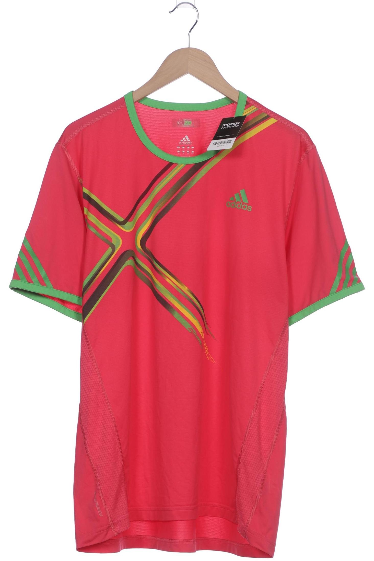 

adidas Herren T-Shirt, pink, Gr. 54