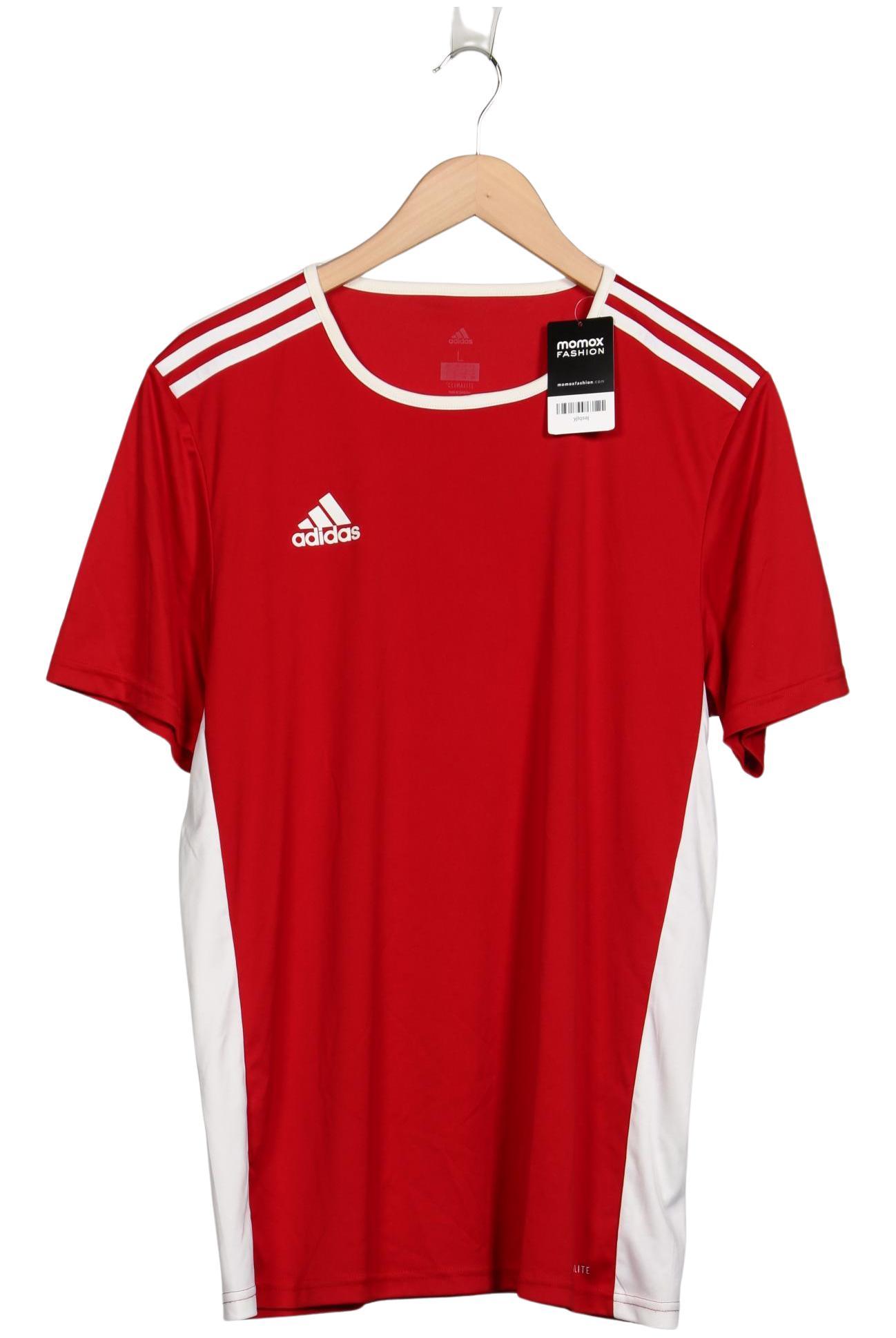 

adidas Herren T-Shirt, rot, Gr. 52
