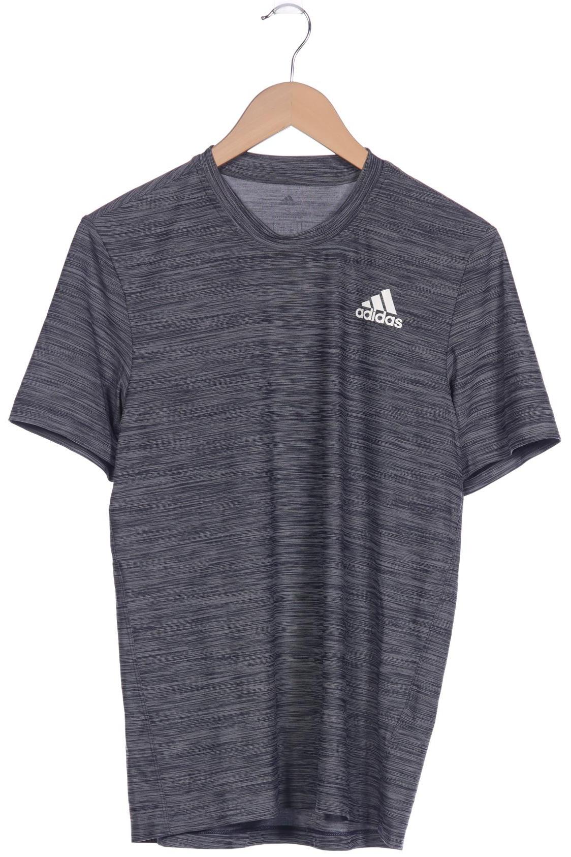 

adidas Herren T-Shirt, grau, Gr. 46