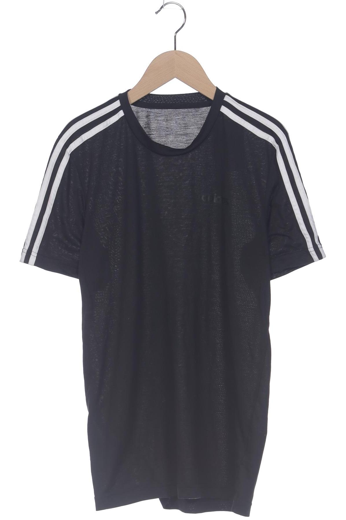 

adidas Herren T-Shirt, schwarz, Gr. 46