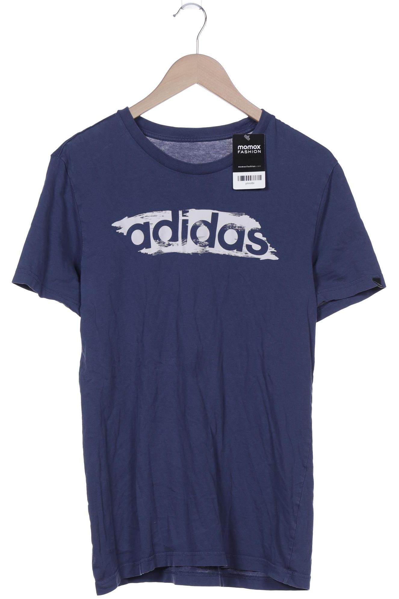 

adidas Herren T-Shirt, blau, Gr. 48