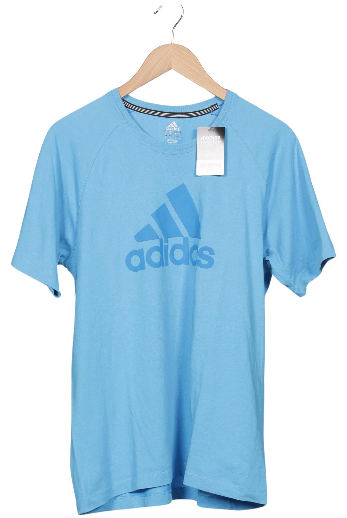 

adidas Herren T-Shirt, blau, Gr. 48