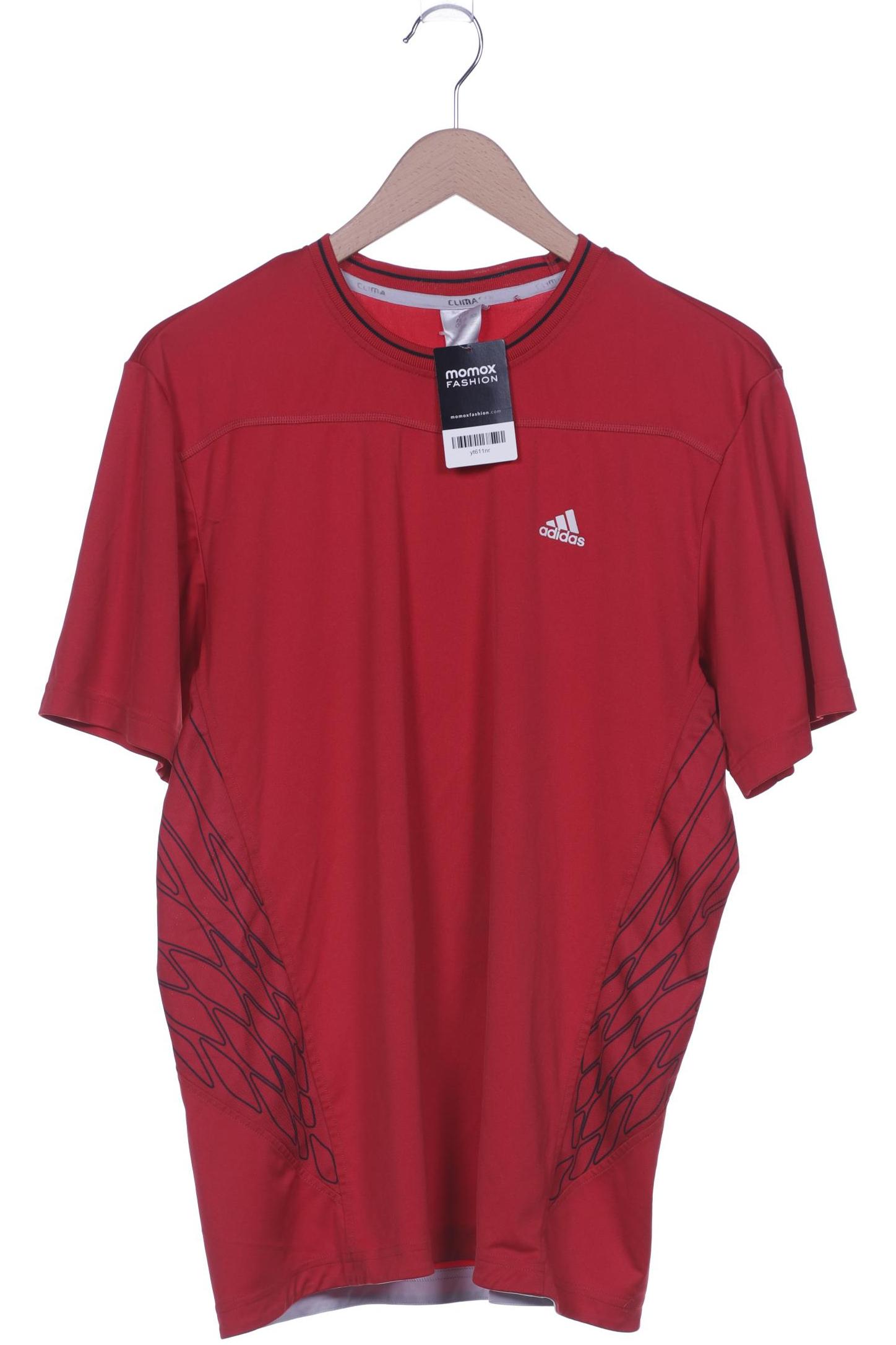 

adidas Herren T-Shirt, rot, Gr. 52