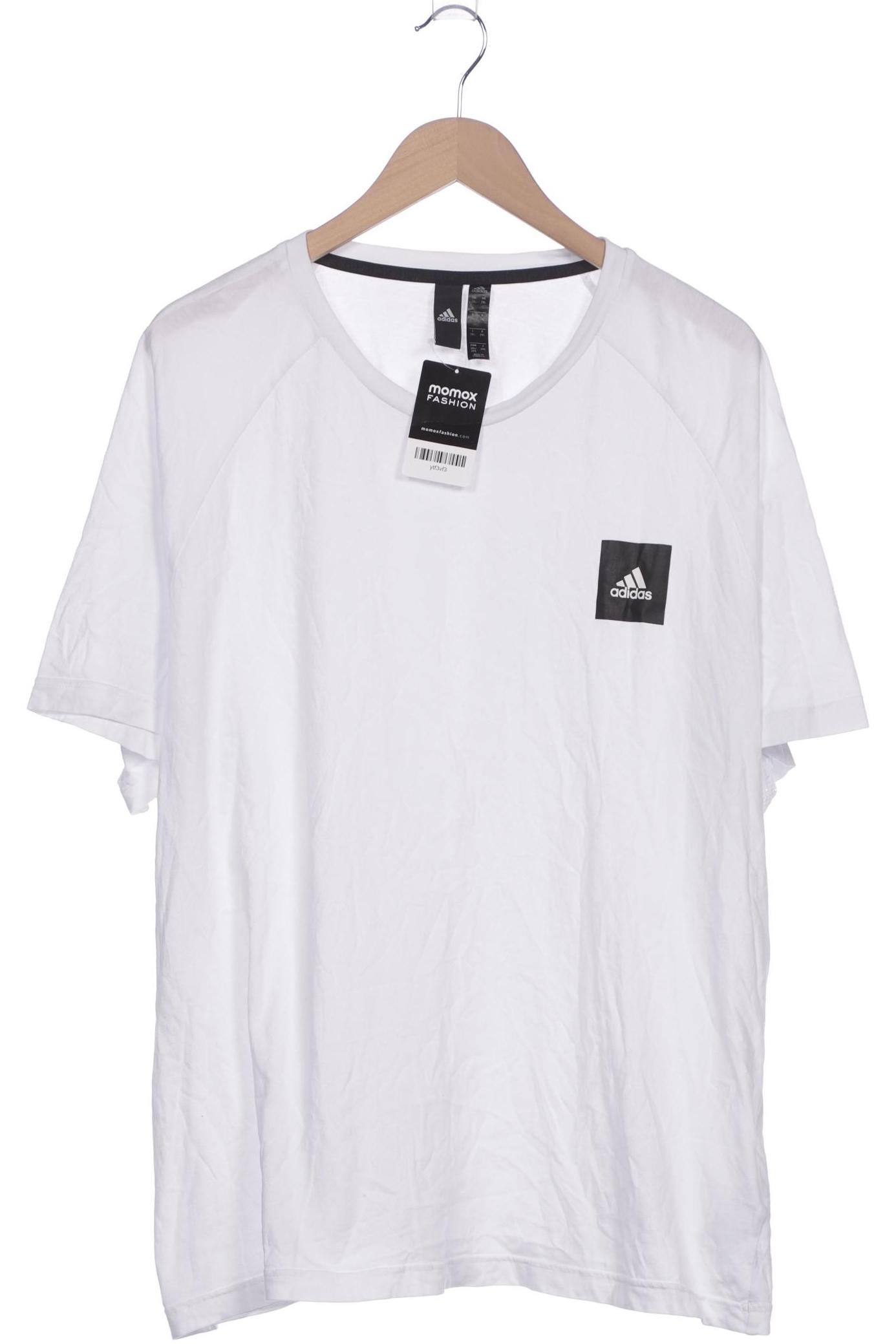 

adidas Herren T-Shirt, weiß, Gr. 56