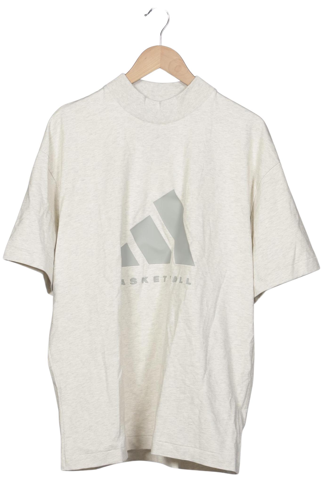 

adidas Herren T-Shirt, cremeweiß, Gr. 48