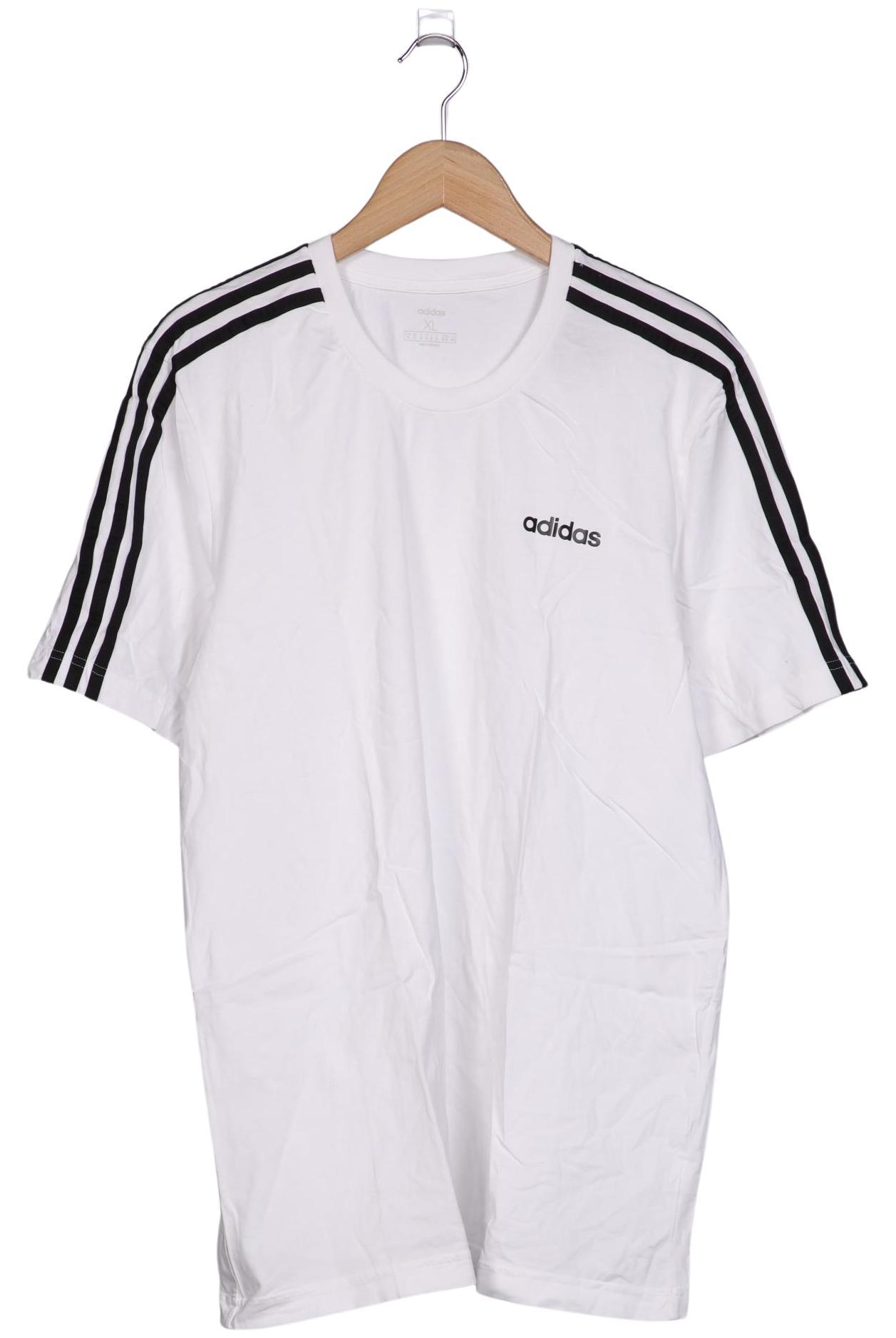 

adidas Herren T-Shirt, weiß, Gr. 54