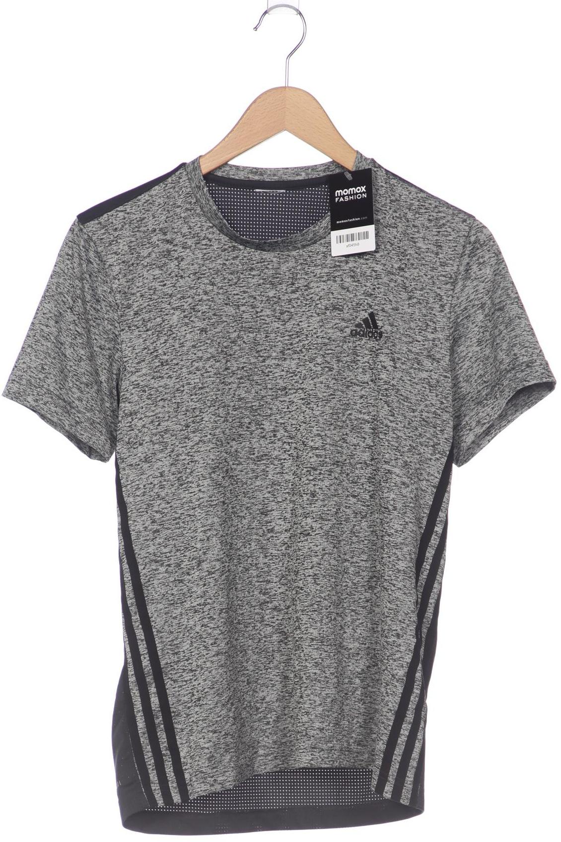

adidas Herren T-Shirt, grau, Gr. 48