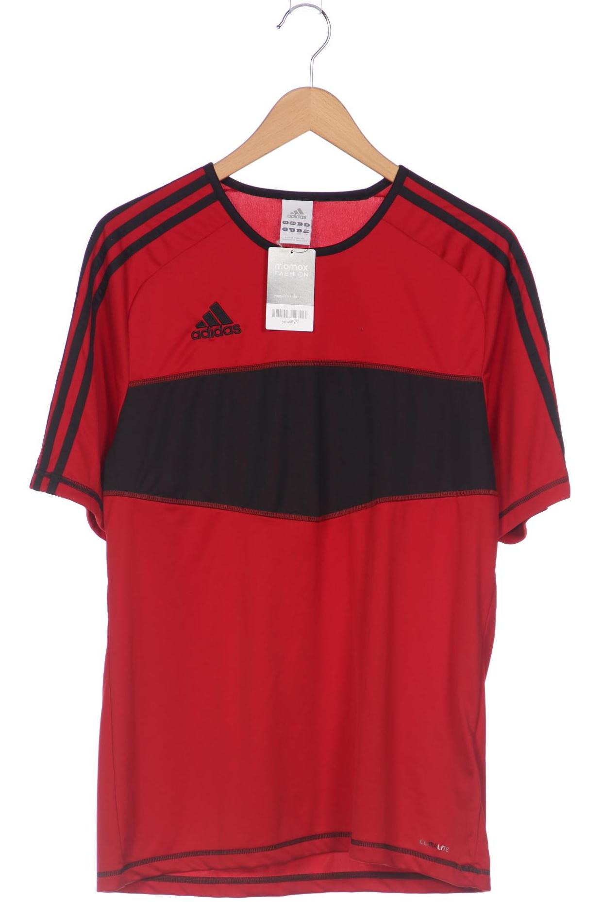 

adidas Herren T-Shirt, rot, Gr. 52