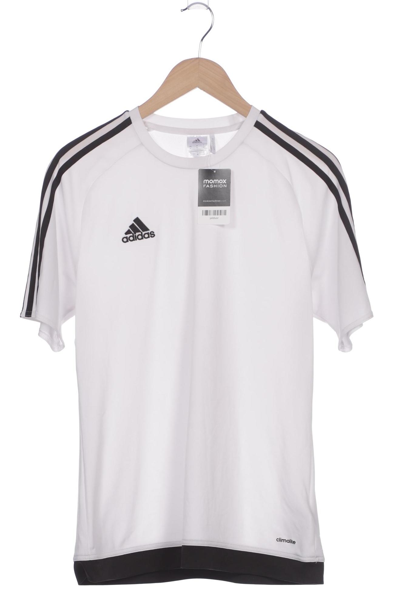 

adidas Herren T-Shirt, weiß, Gr. 48