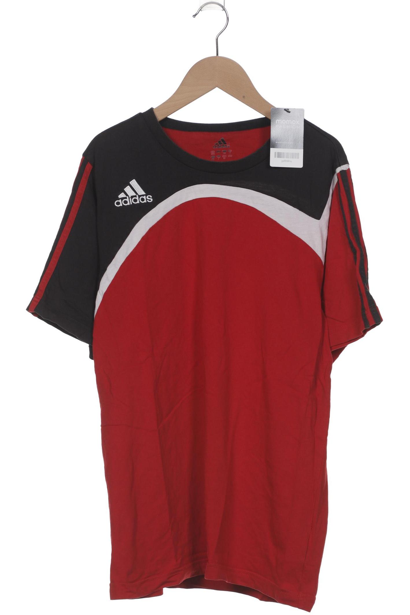 

adidas Herren T-Shirt, rot, Gr. 52