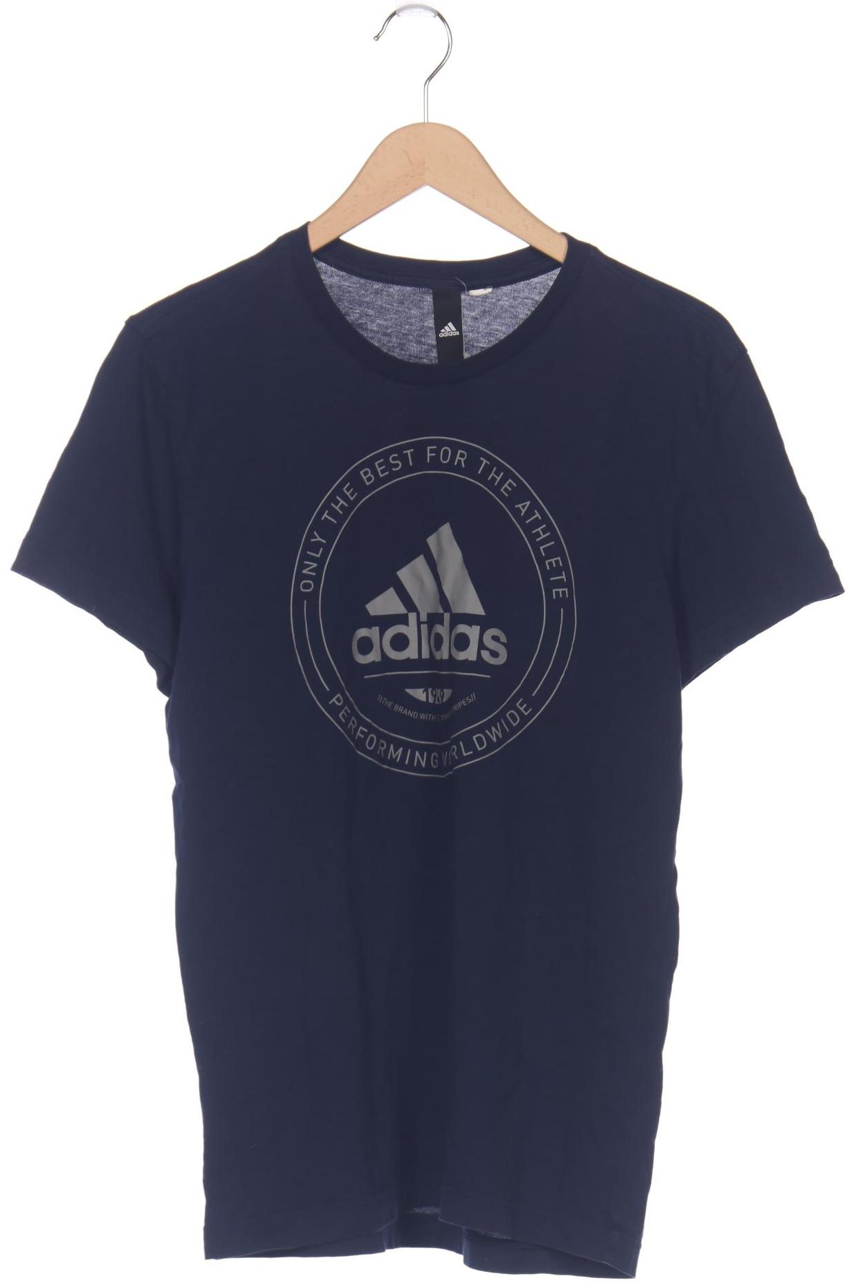 

adidas Herren T-Shirt, marineblau, Gr. 52