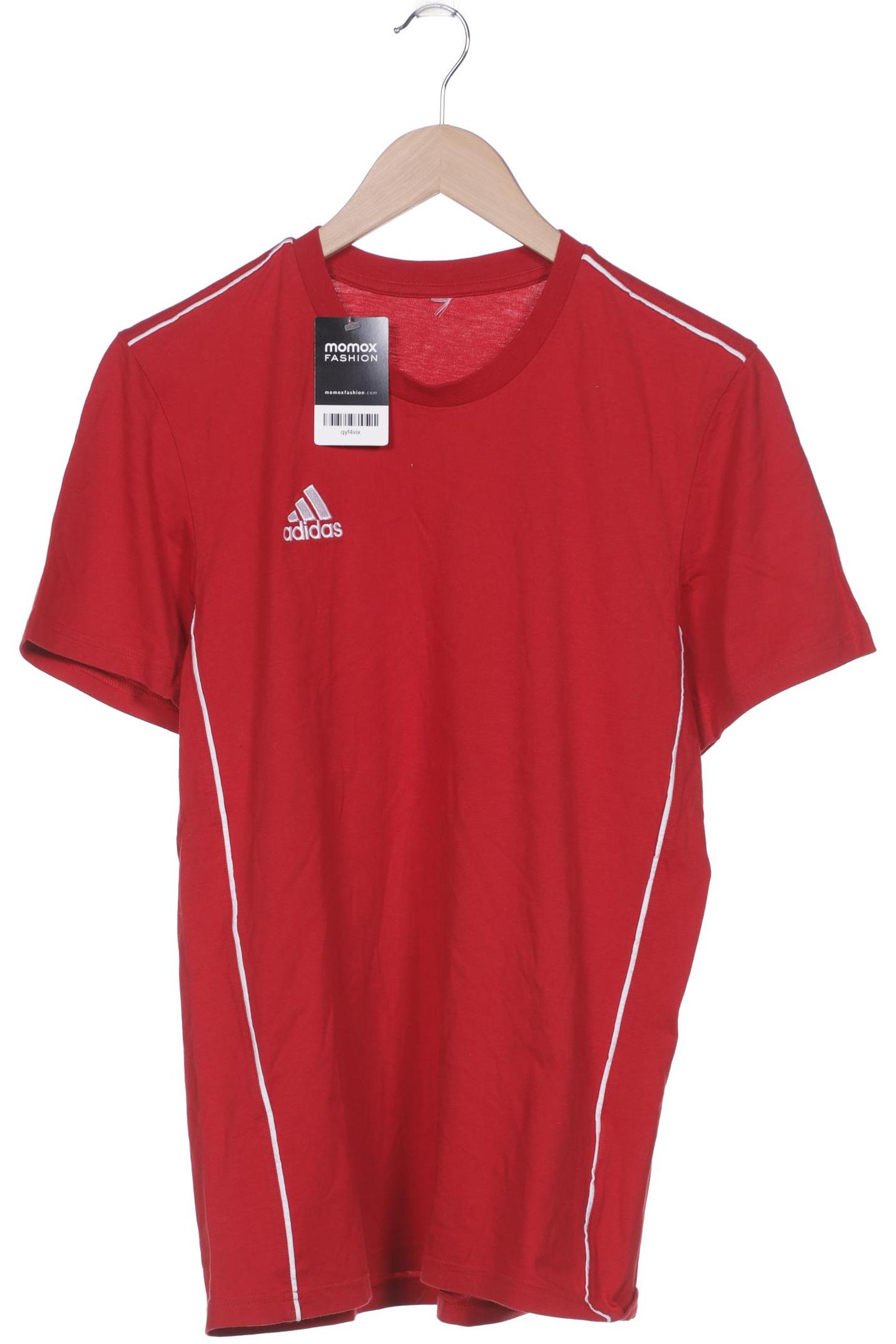 

adidas Herren T-Shirt, rot, Gr. 48