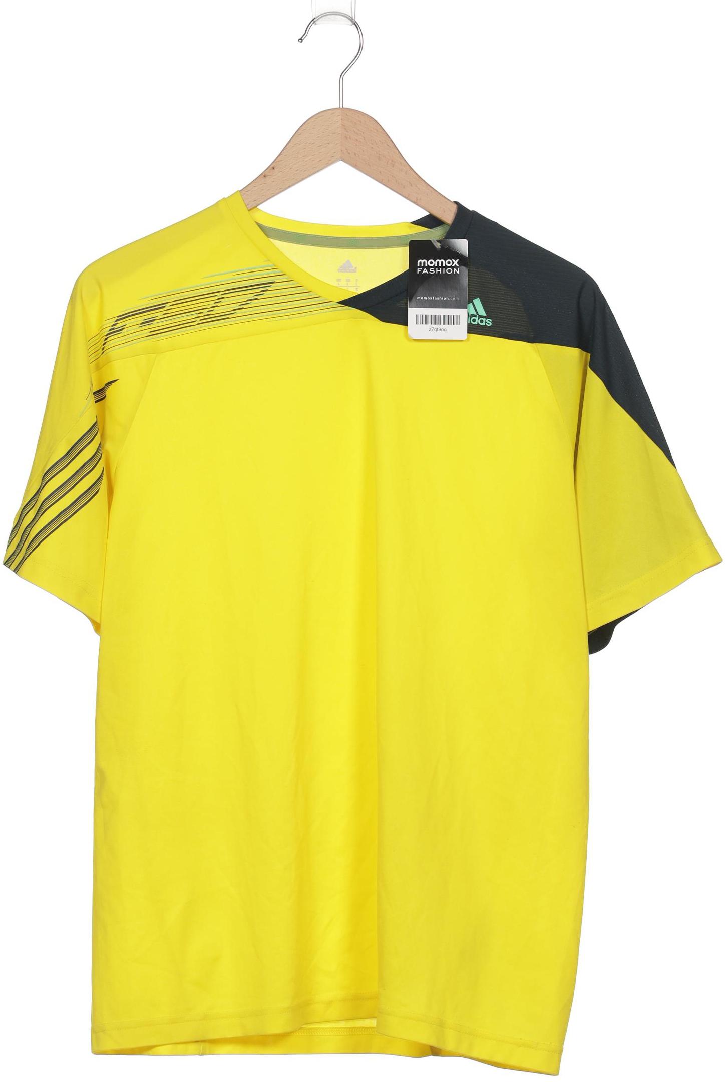 

adidas Herren T-Shirt, gelb, Gr. 52