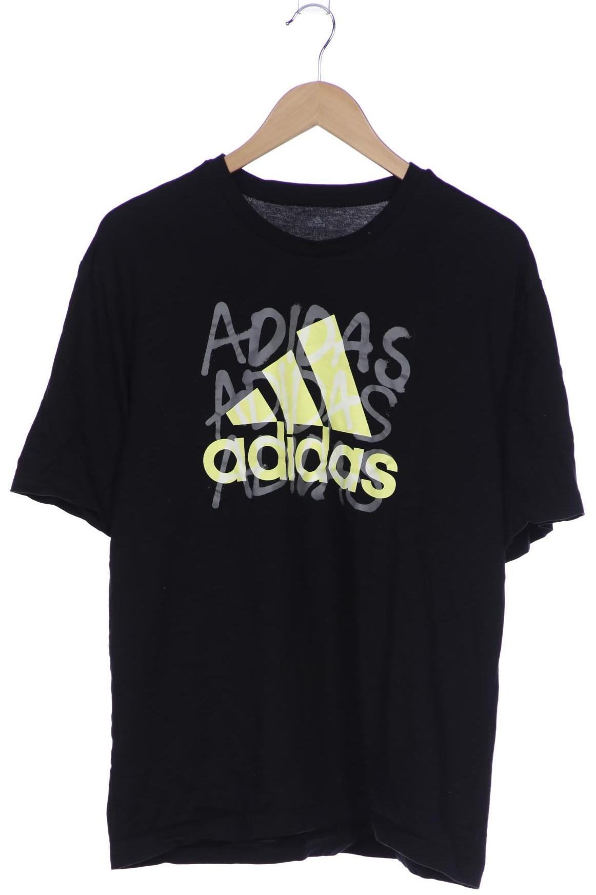 

adidas Herren T-Shirt, schwarz, Gr. 52