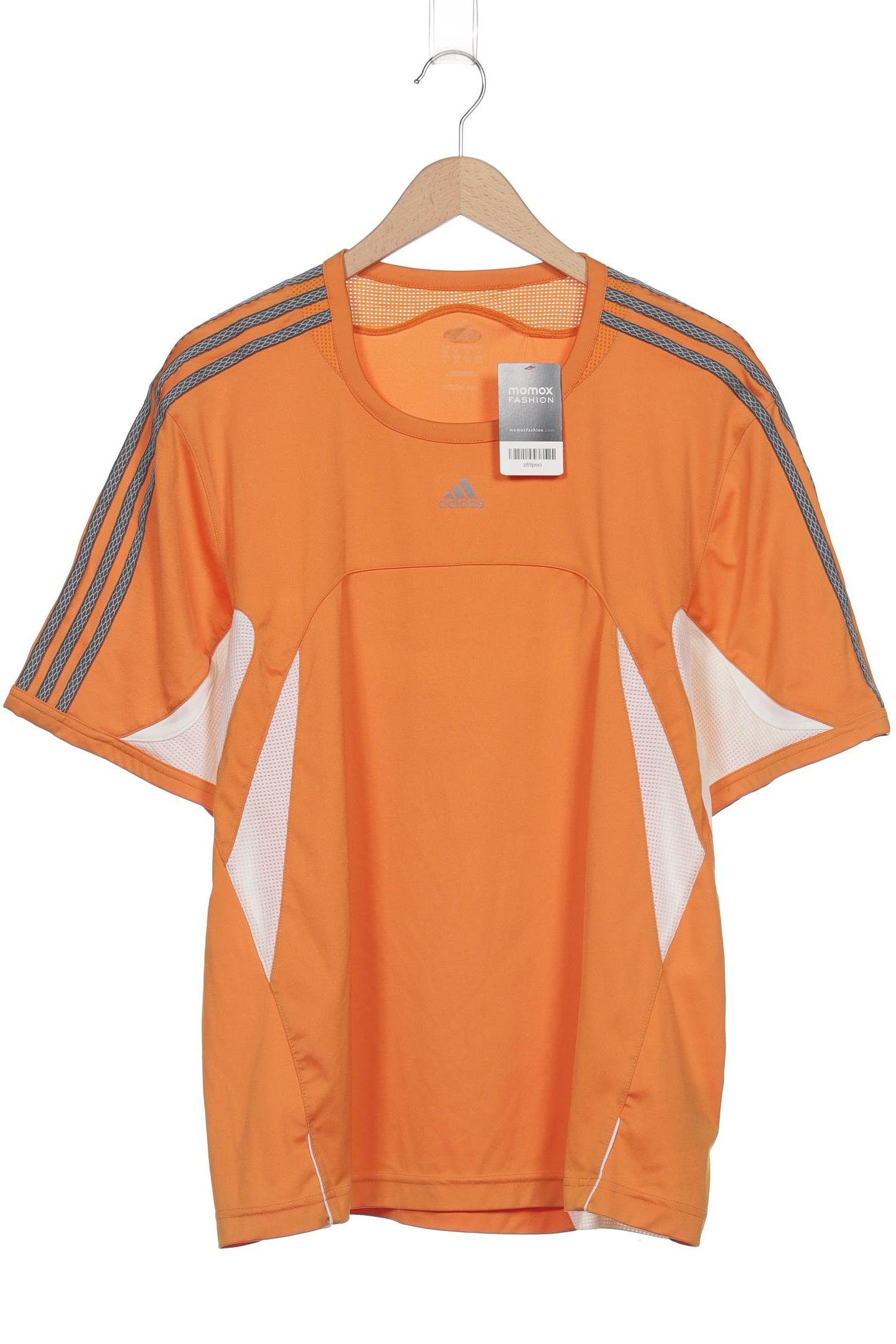 

adidas Herren T-Shirt, orange, Gr. 54