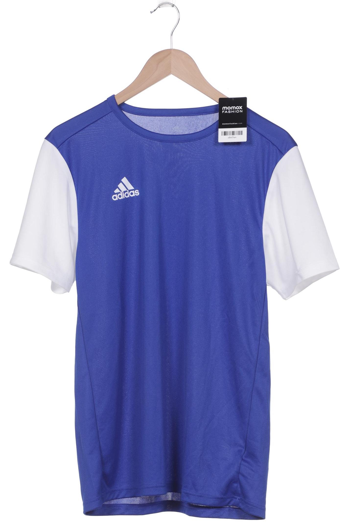 

adidas Herren T-Shirt, blau, Gr. 48