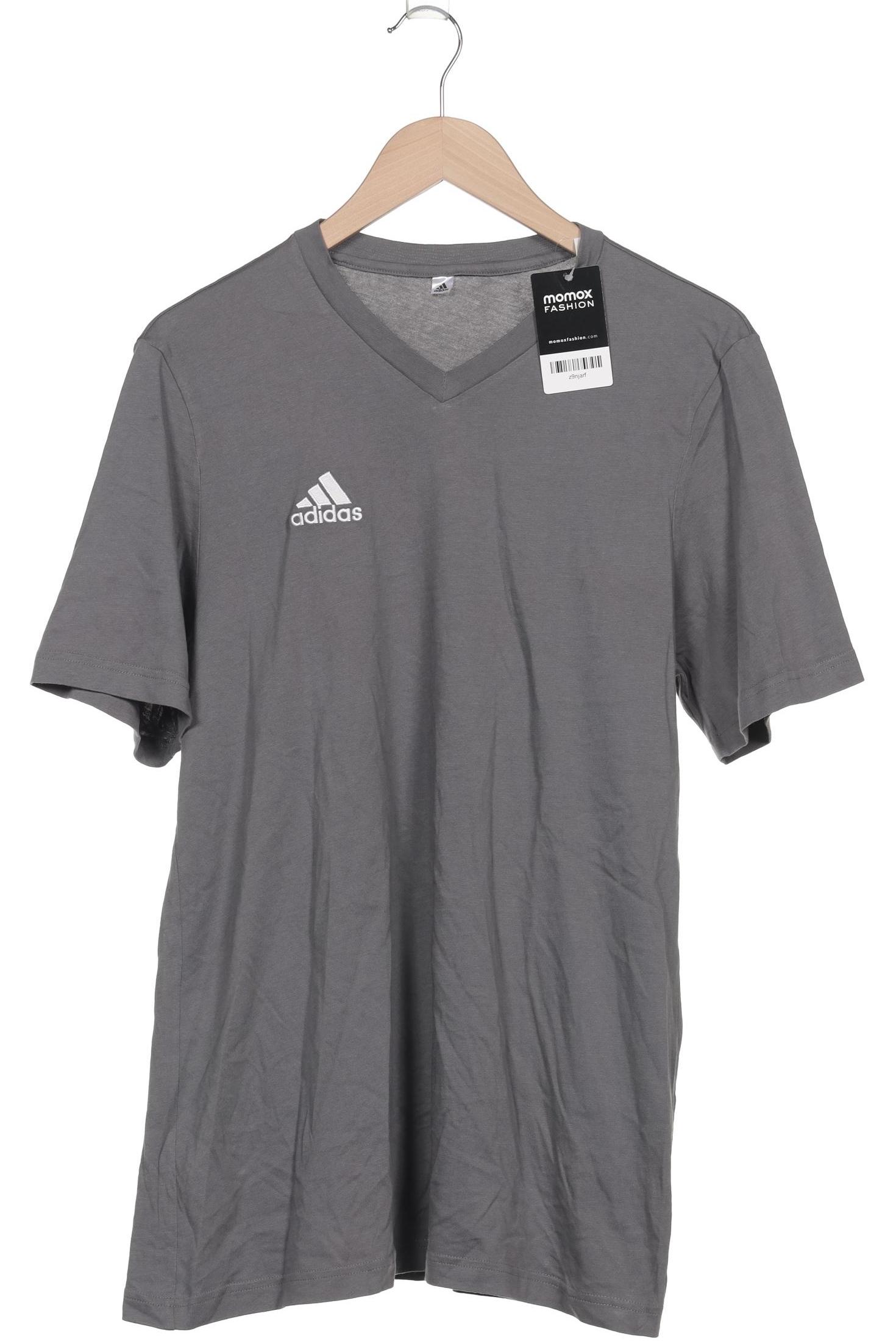 

adidas Herren T-Shirt, grau, Gr. 54