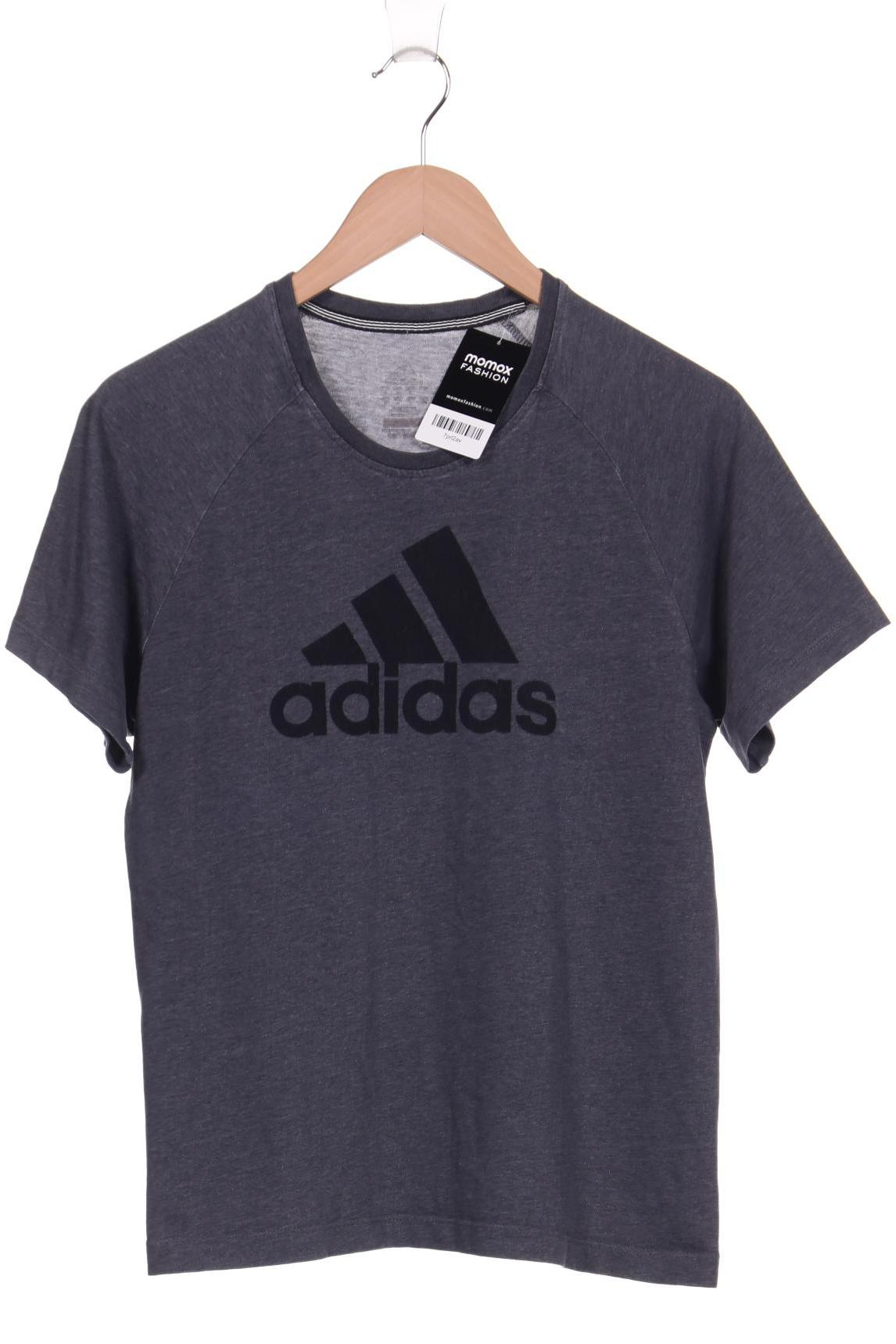 

adidas Herren T-Shirt, grau, Gr. 48