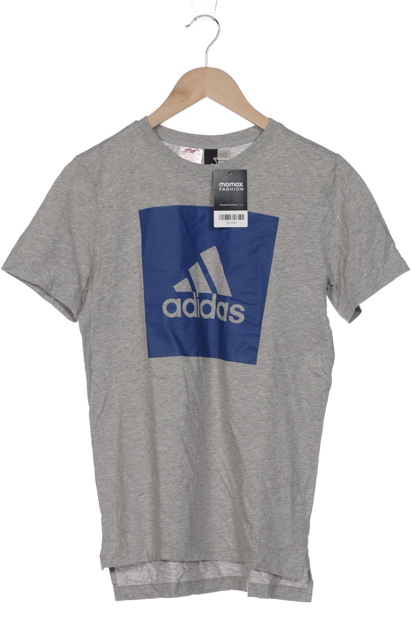 

adidas Herren T-Shirt, grau, Gr. 48