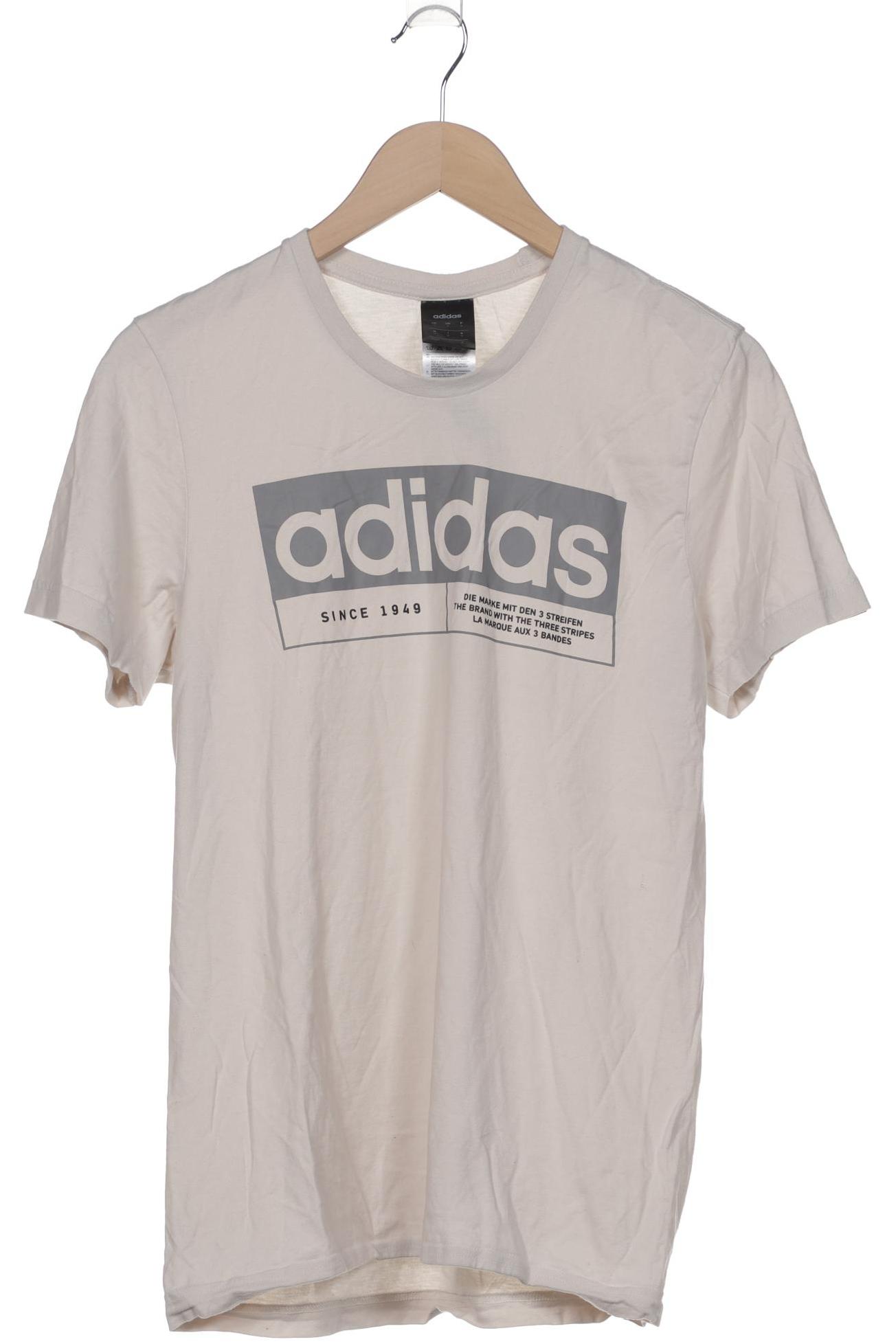 

adidas Herren T-Shirt, cremeweiß, Gr. 46