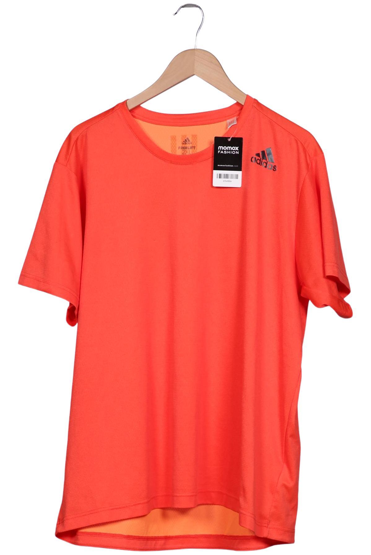 

adidas Herren T-Shirt, orange, Gr. 56