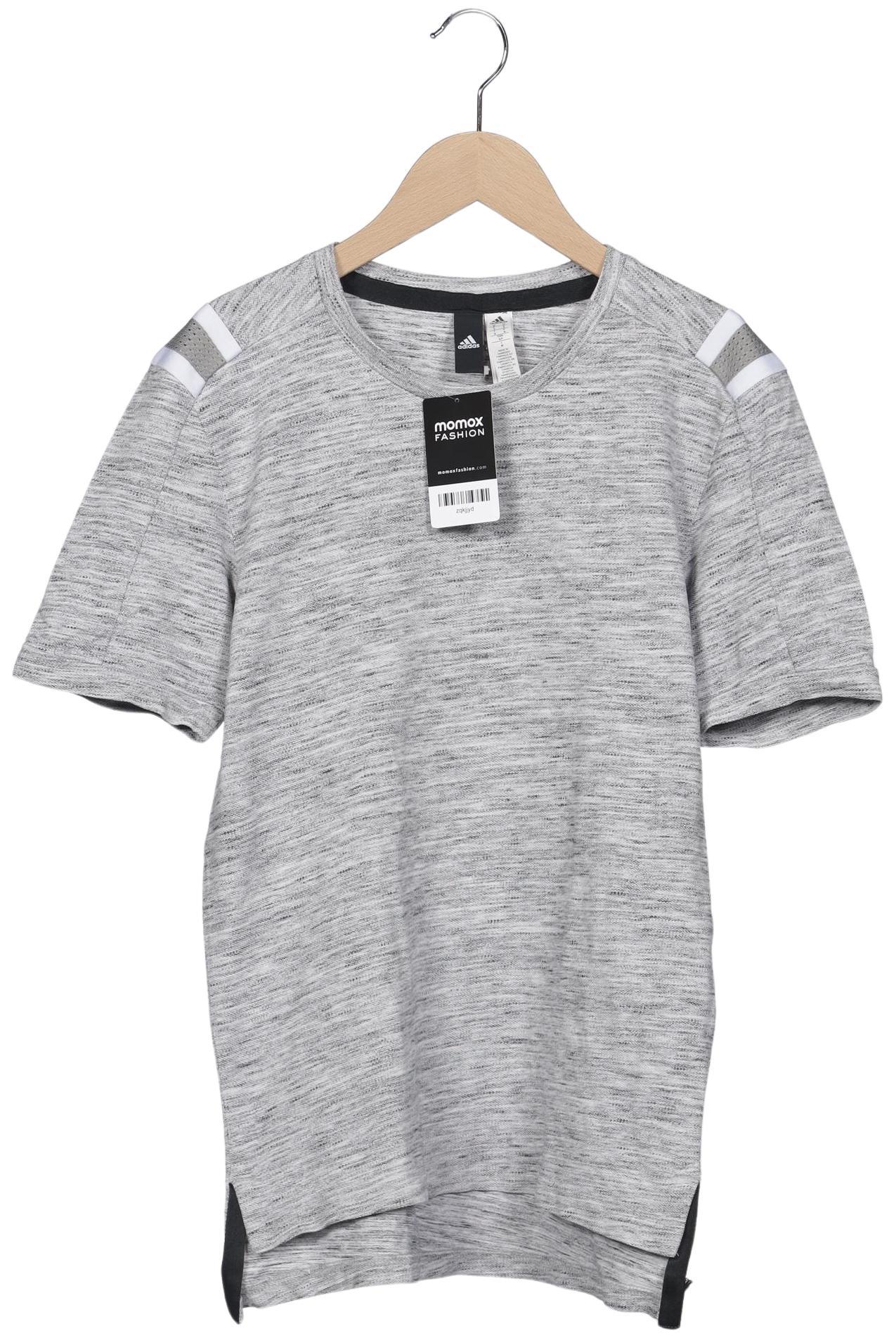 

adidas Herren T-Shirt, grau, Gr. 46