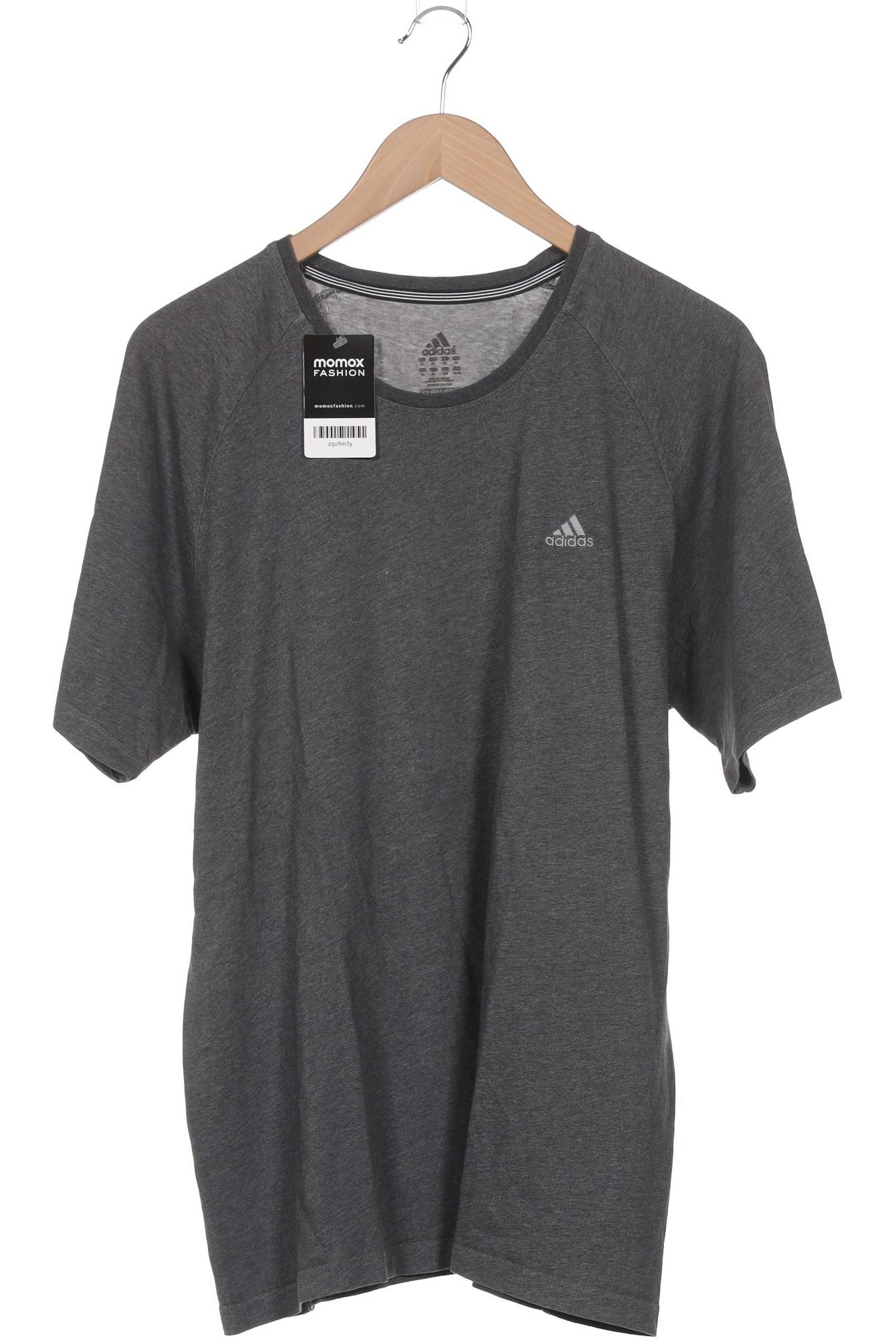 

adidas Herren T-Shirt, grau, Gr. 54