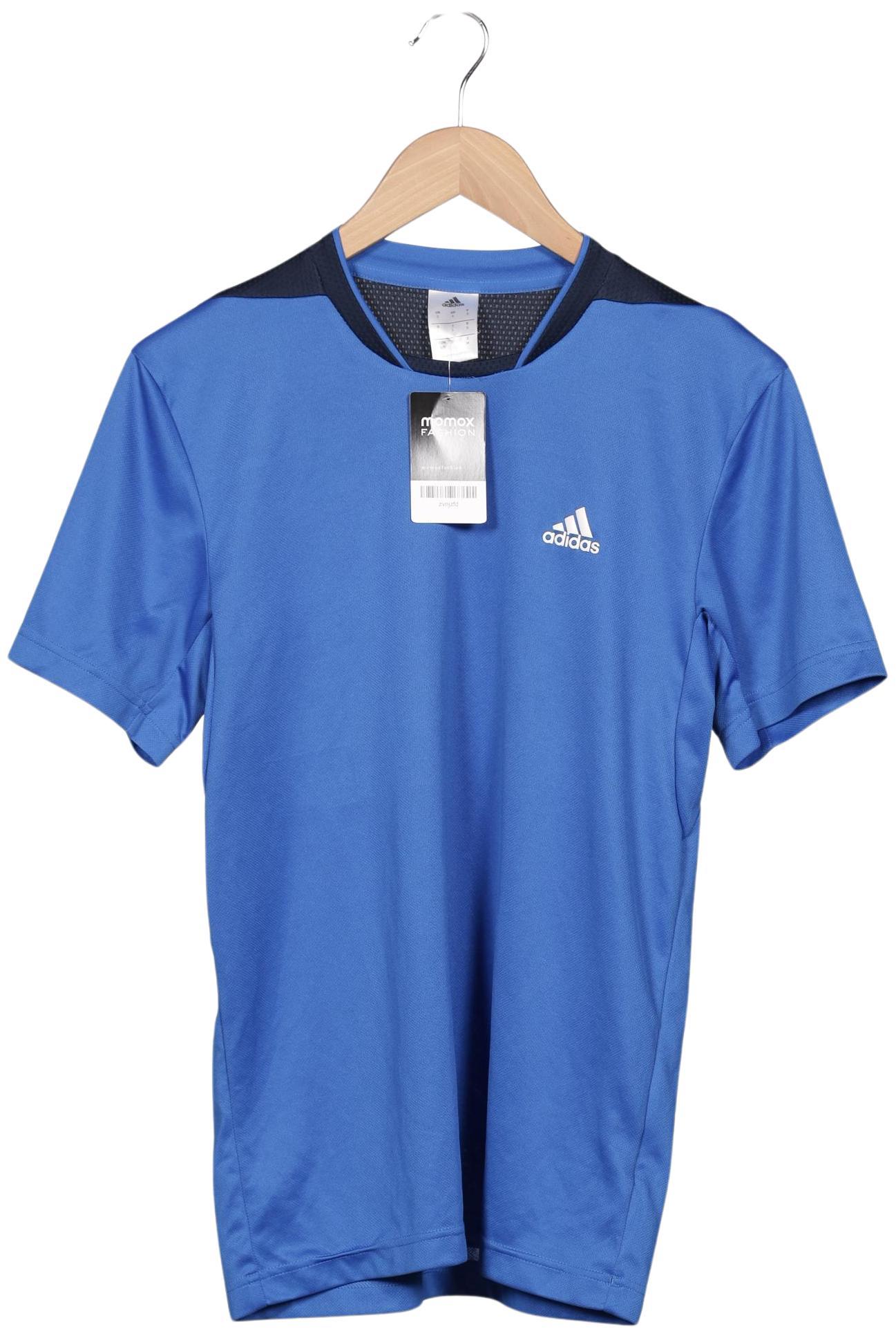 

adidas Herren T-Shirt, blau, Gr. 46