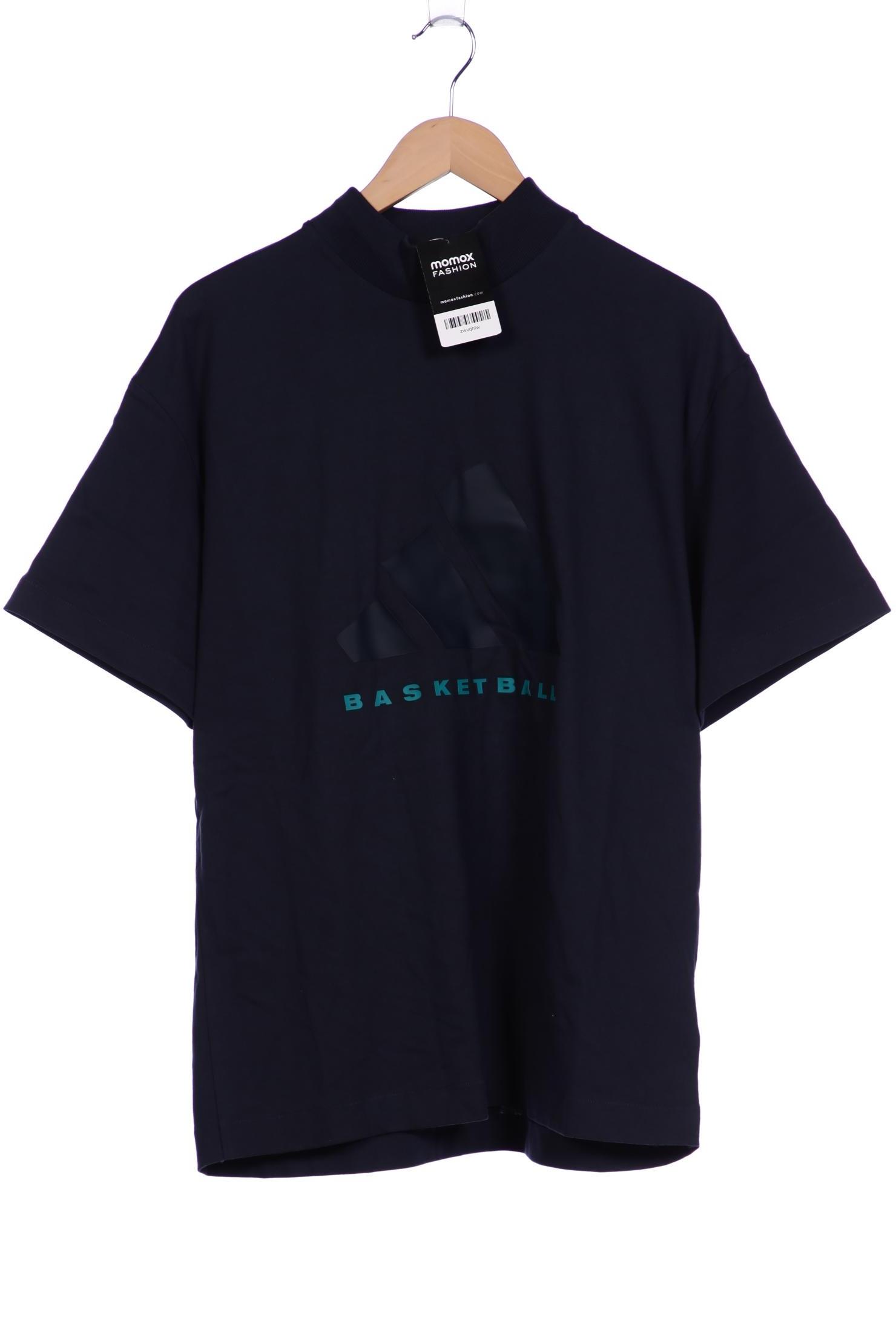 

adidas Herren T-Shirt, marineblau, Gr. 46
