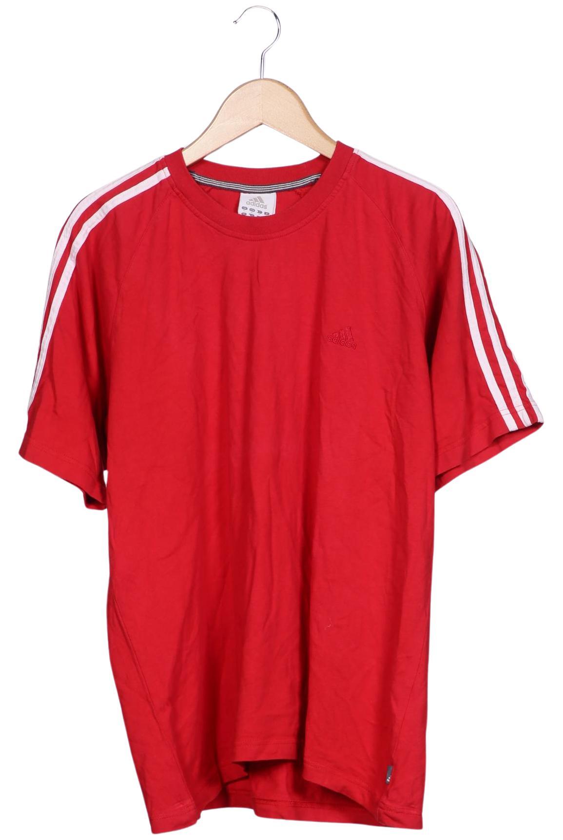 

adidas Herren T-Shirt, rot, Gr. 54