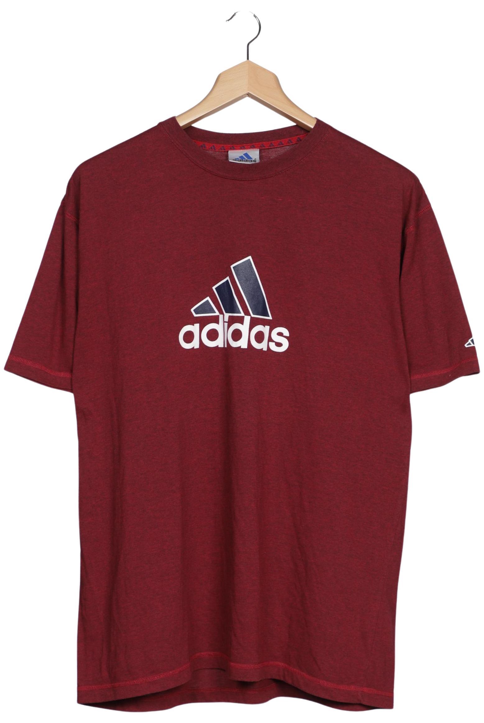 

adidas Herren T-Shirt, rot, Gr. 54