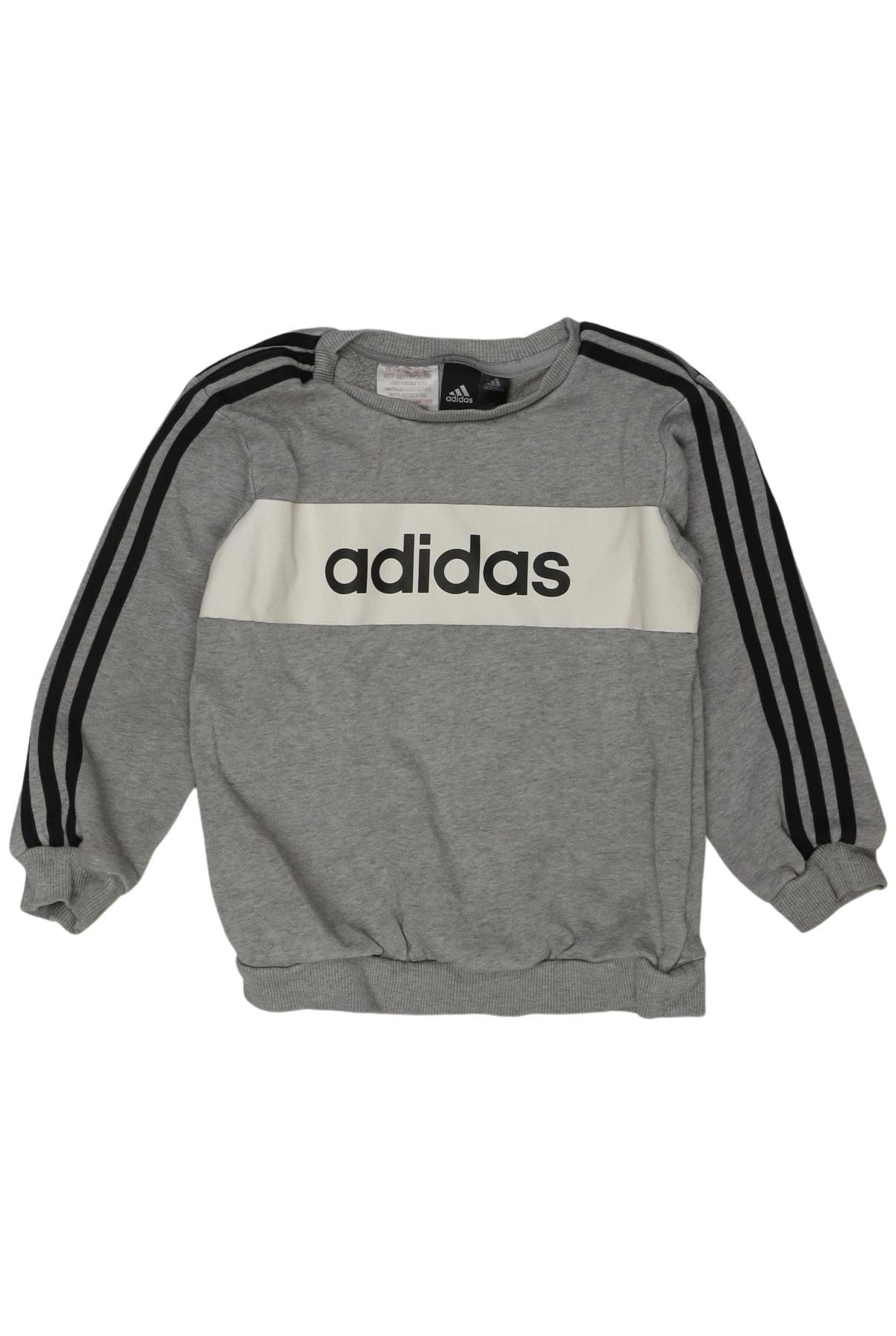

adidas Jungen Hoodies & Sweater, grau, Gr. 104