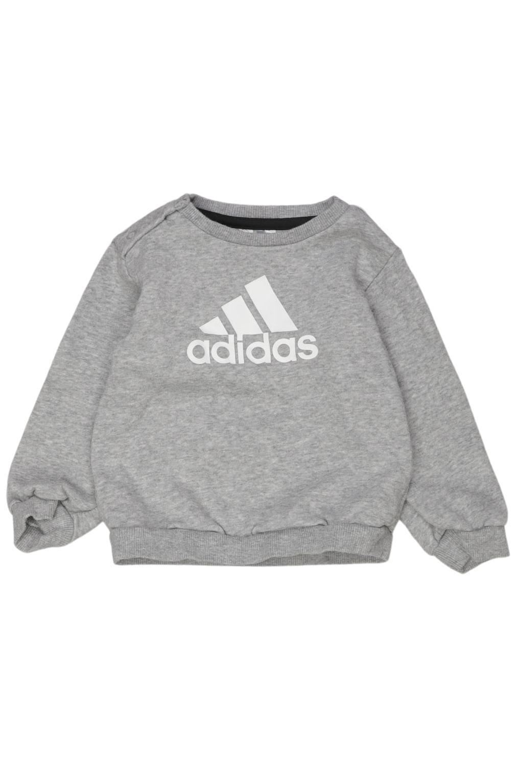 

adidas Jungen Hoodies & Sweater, grau, Gr. 80