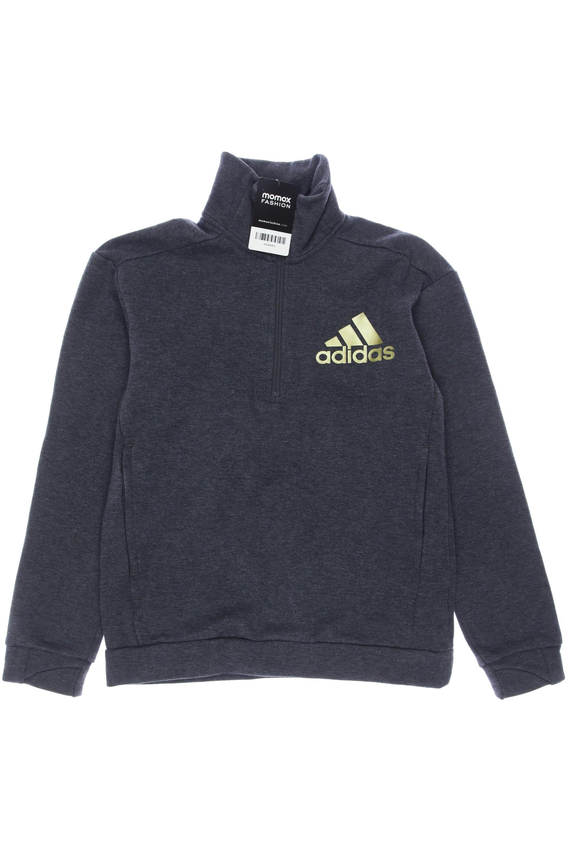 

adidas Herren Hoodies & Sweater, grau, Gr. 152