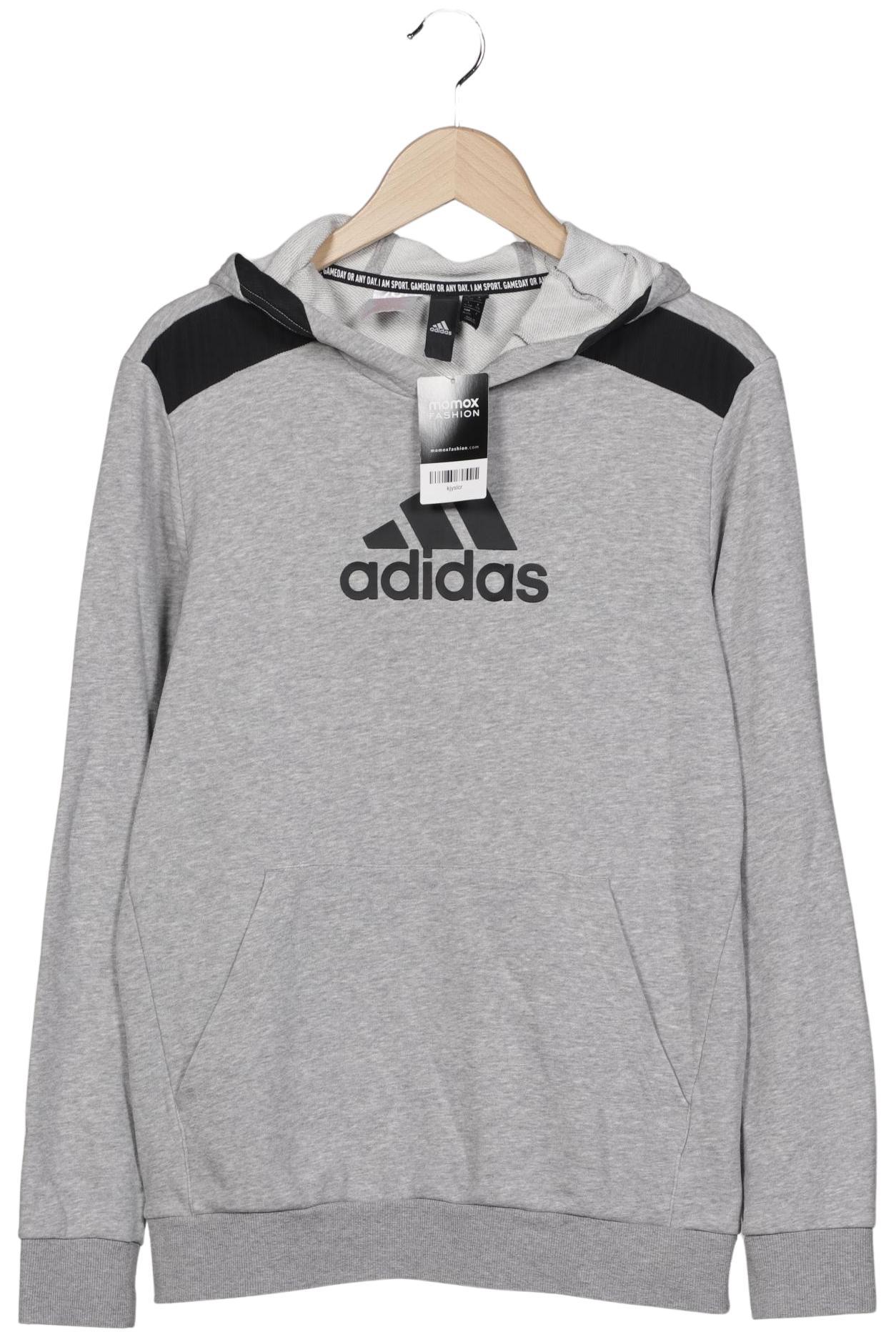 

adidas Herren Hoodies & Sweater, grau, Gr. 176