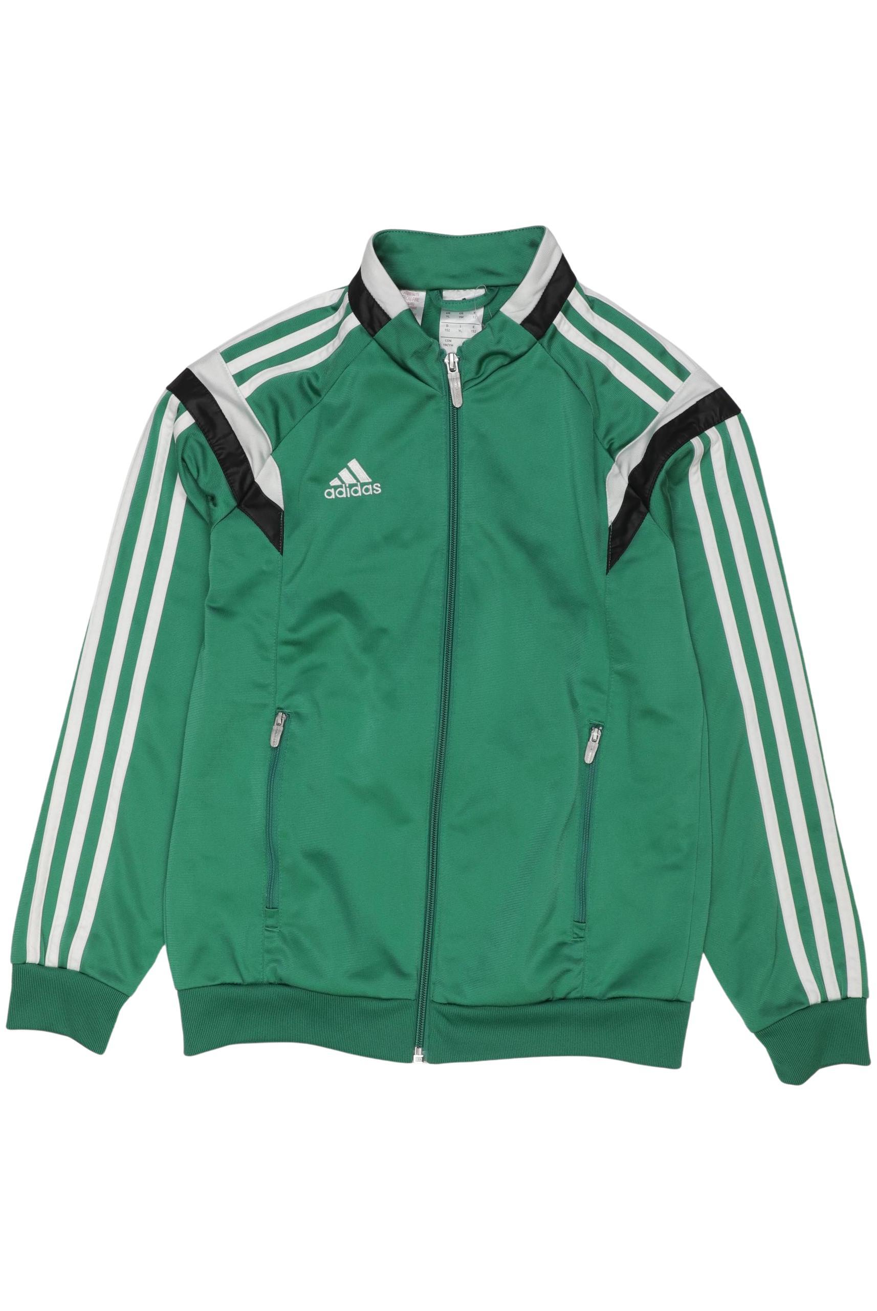 

adidas Jungen Hoodies & Sweater, grün, Gr. 152