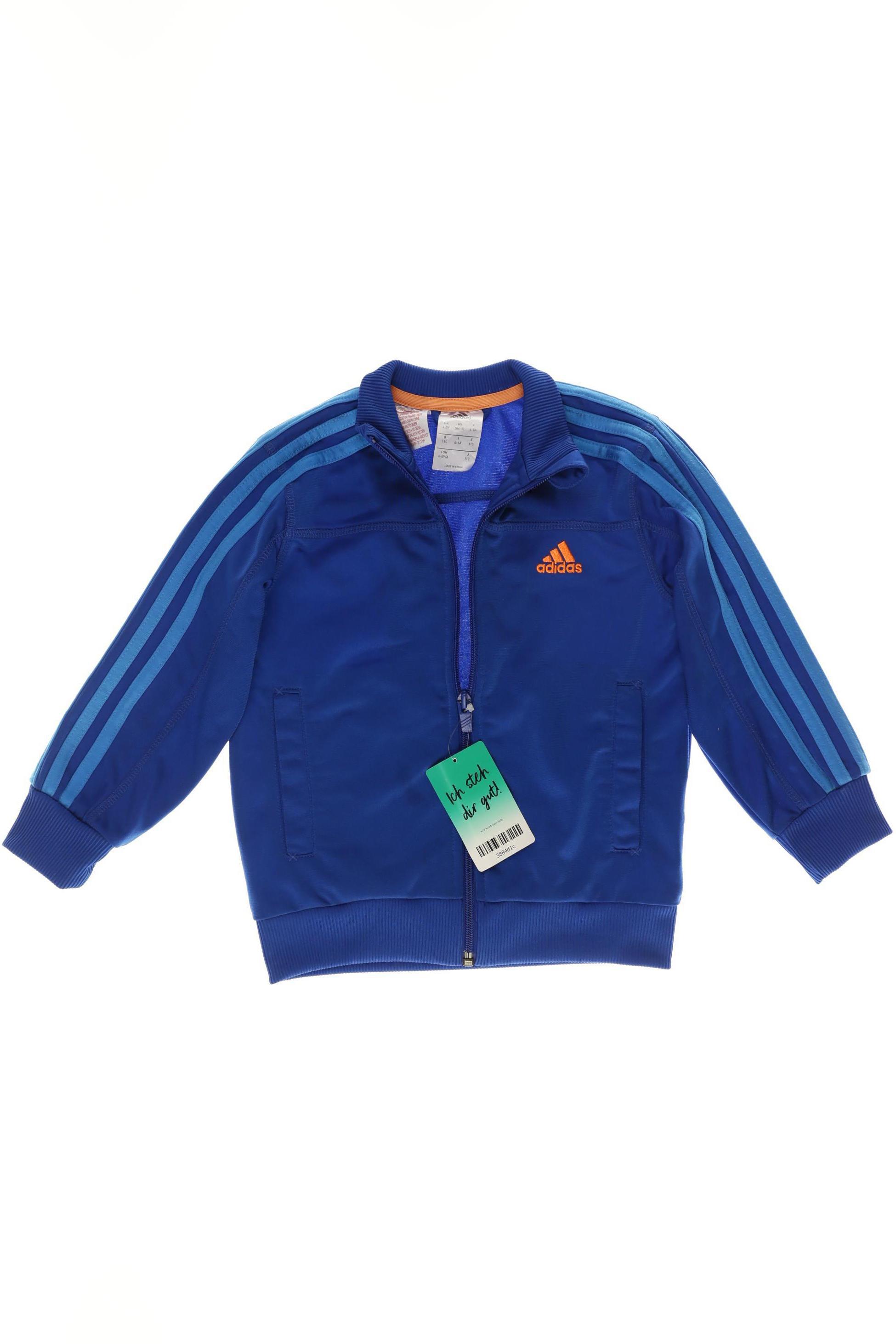 

adidas Jungen Jacke, blau, Gr. 110