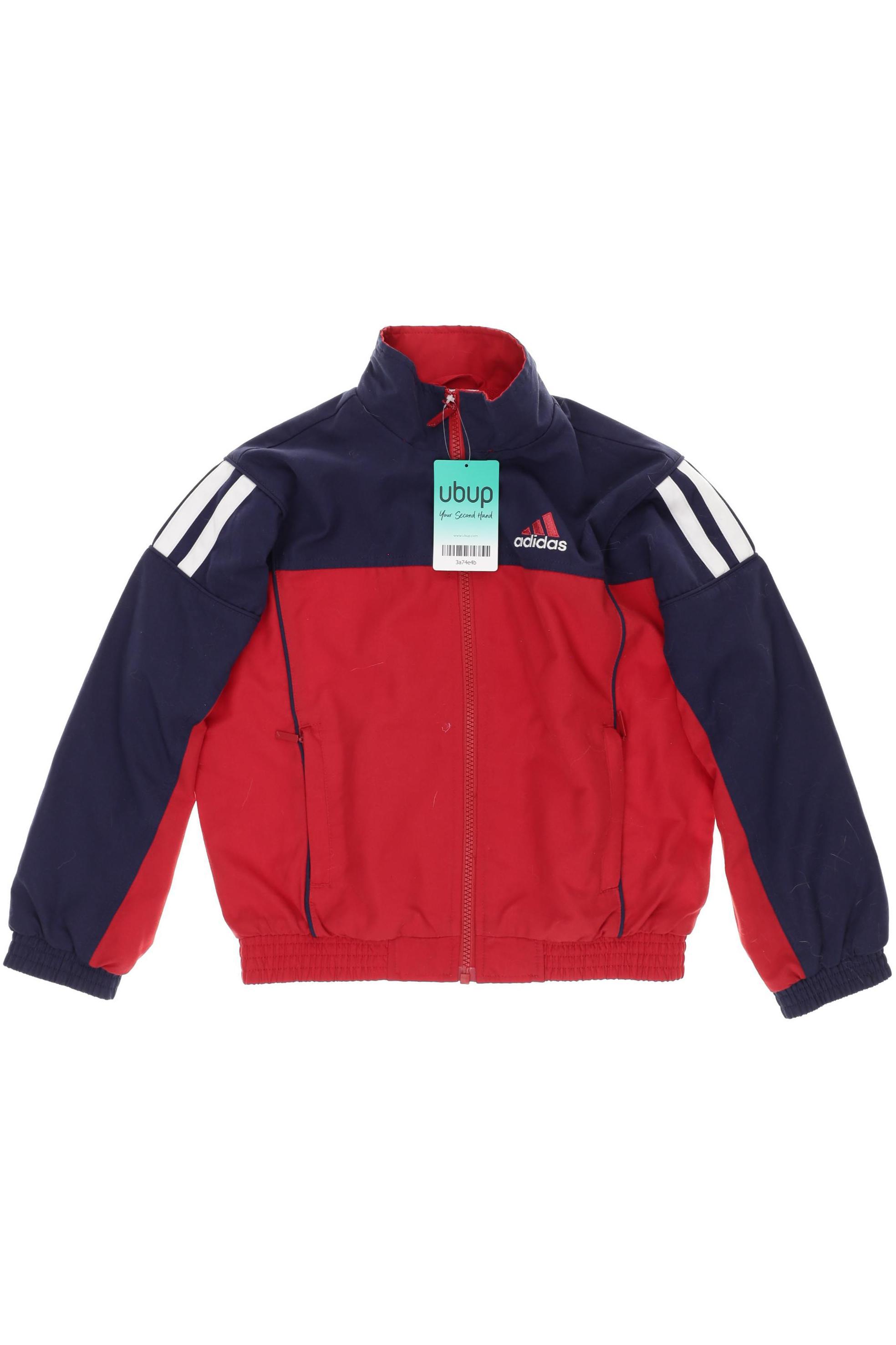

adidas Jungen Jacke, rot, Gr. 128