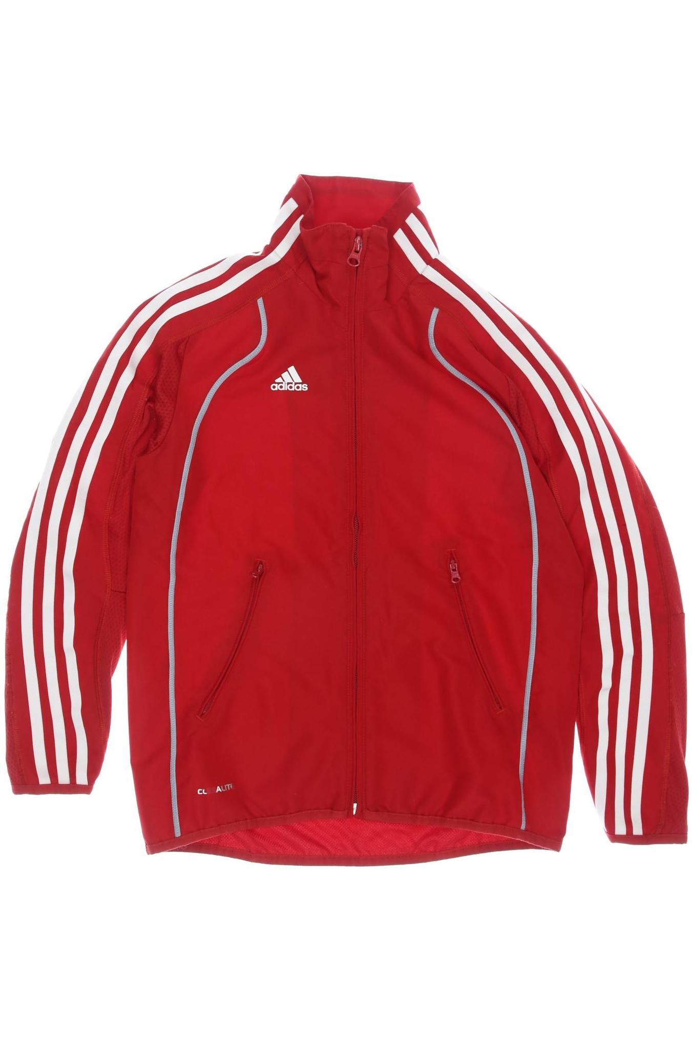 

adidas Herren Jacke, rot, Gr. 140