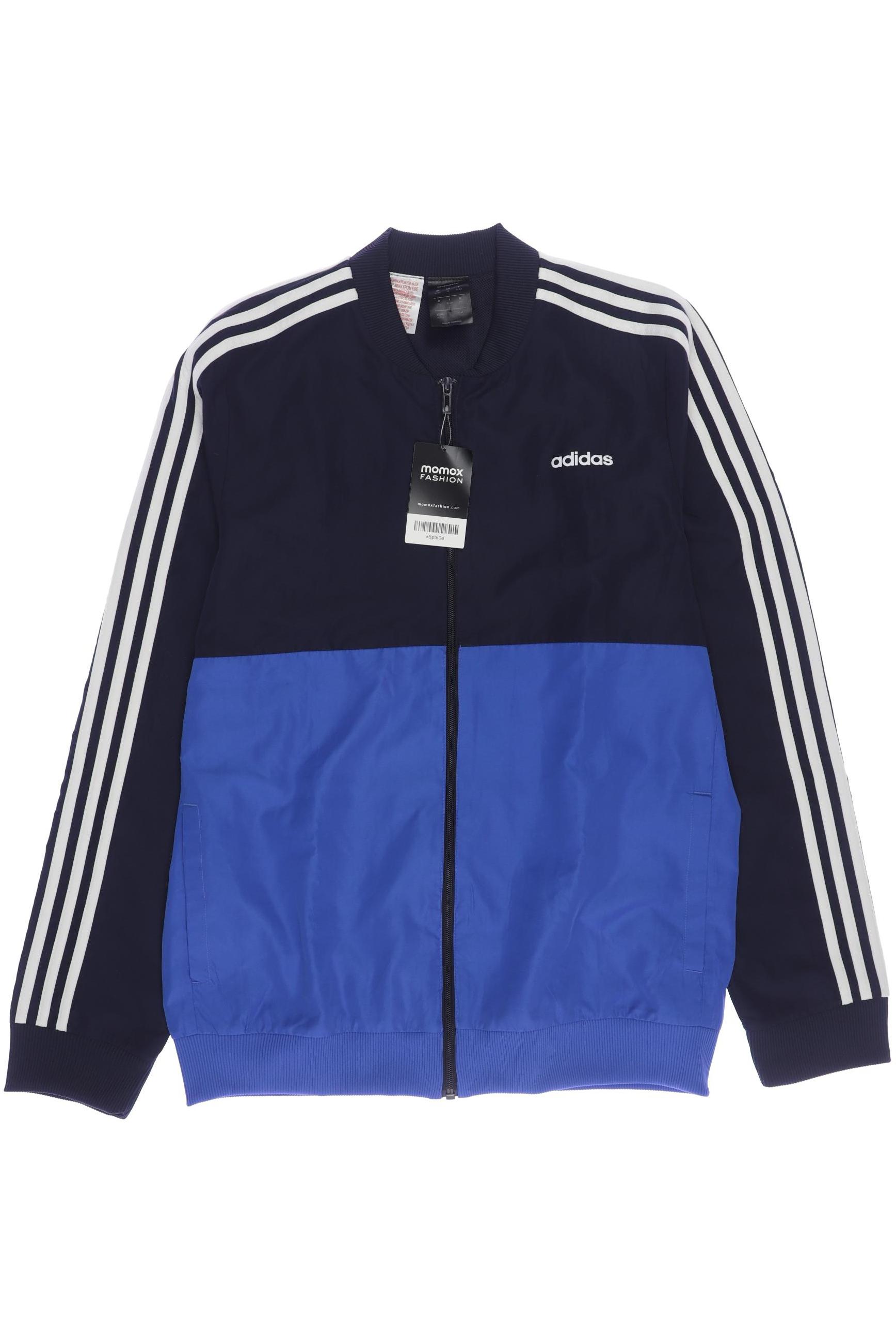 

adidas Jungen Jacke, marineblau