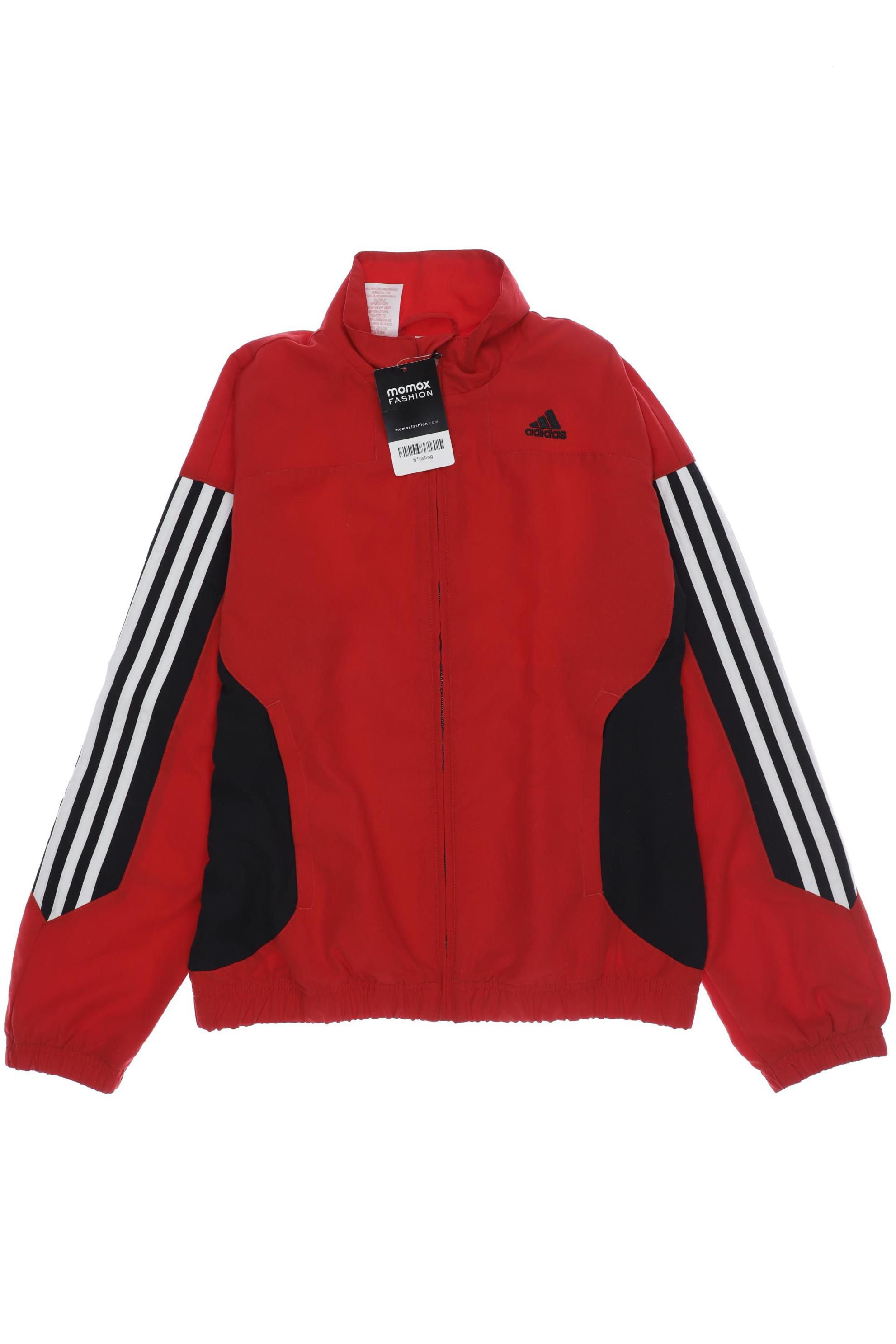 

adidas Herren Jacke, rot, Gr. 152