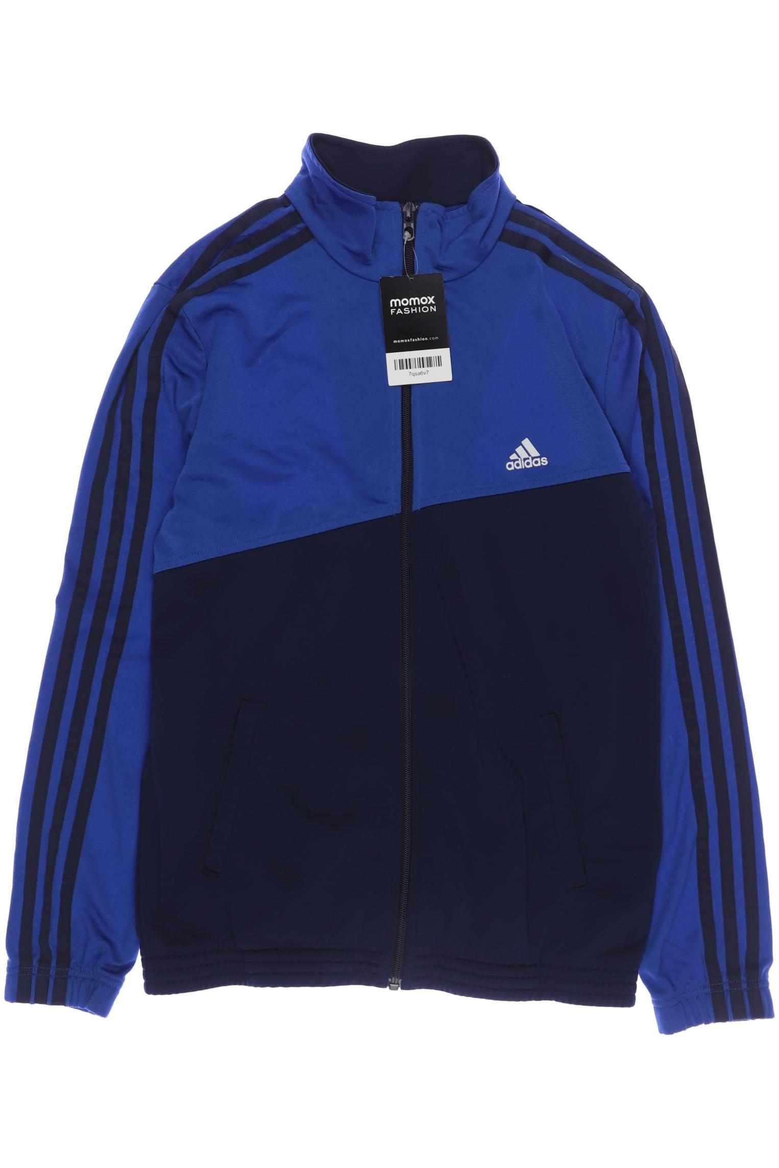 

adidas Jungen Jacke, marineblau