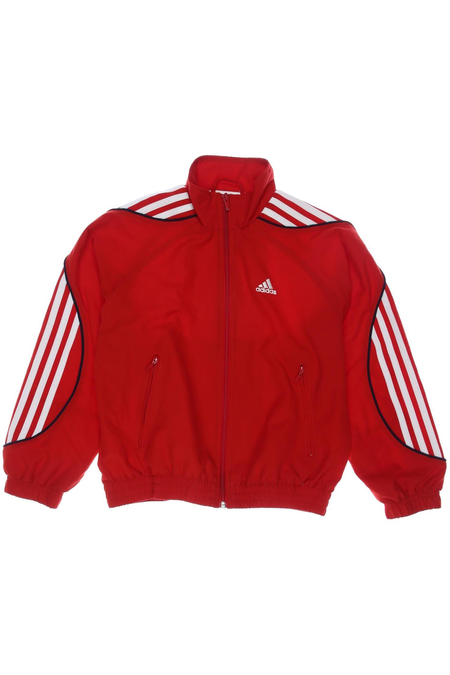 

adidas Herren Jacke, rot, Gr. 140