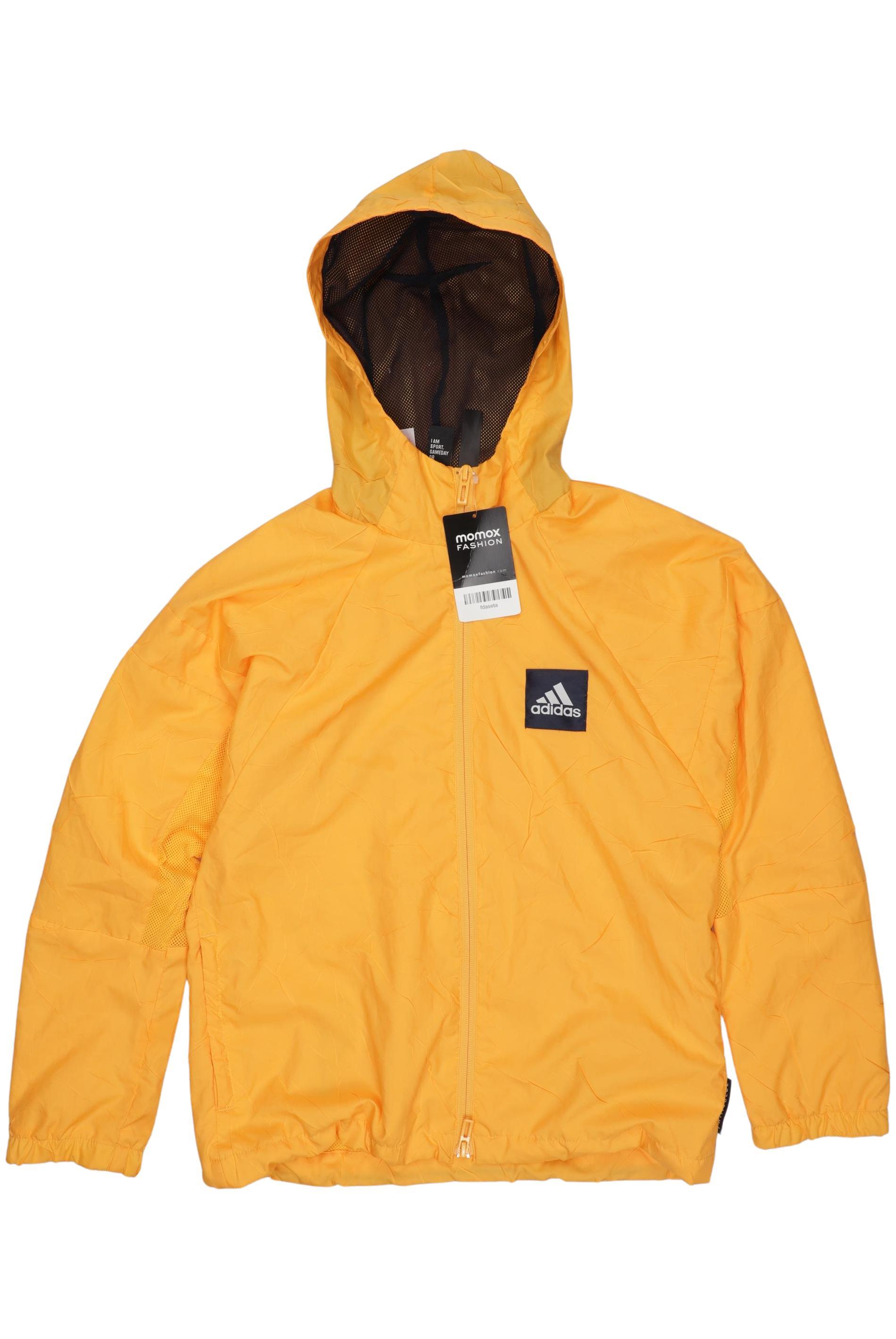 

adidas Herren Jacke, orange, Gr. 140