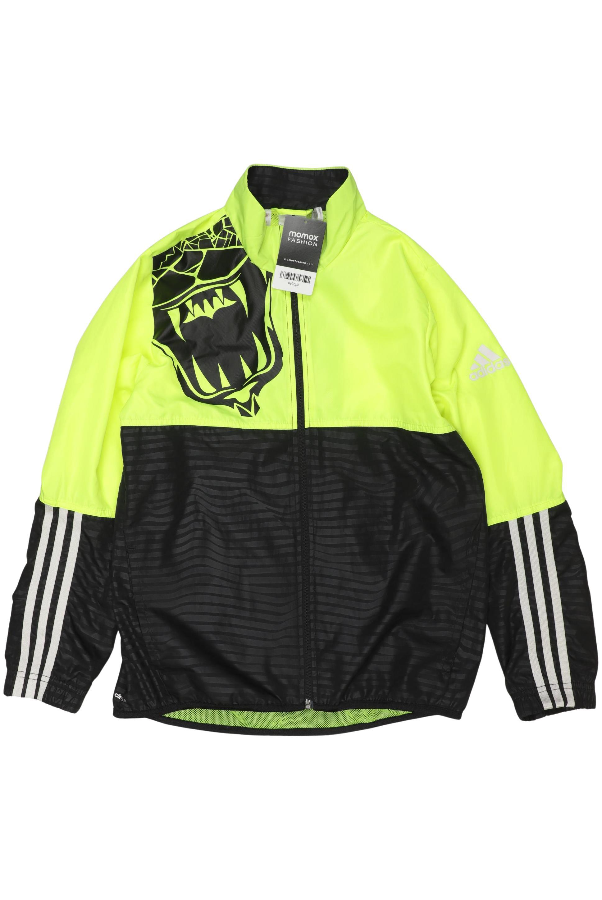 

adidas Jungen Jacke, neon, Gr. 152