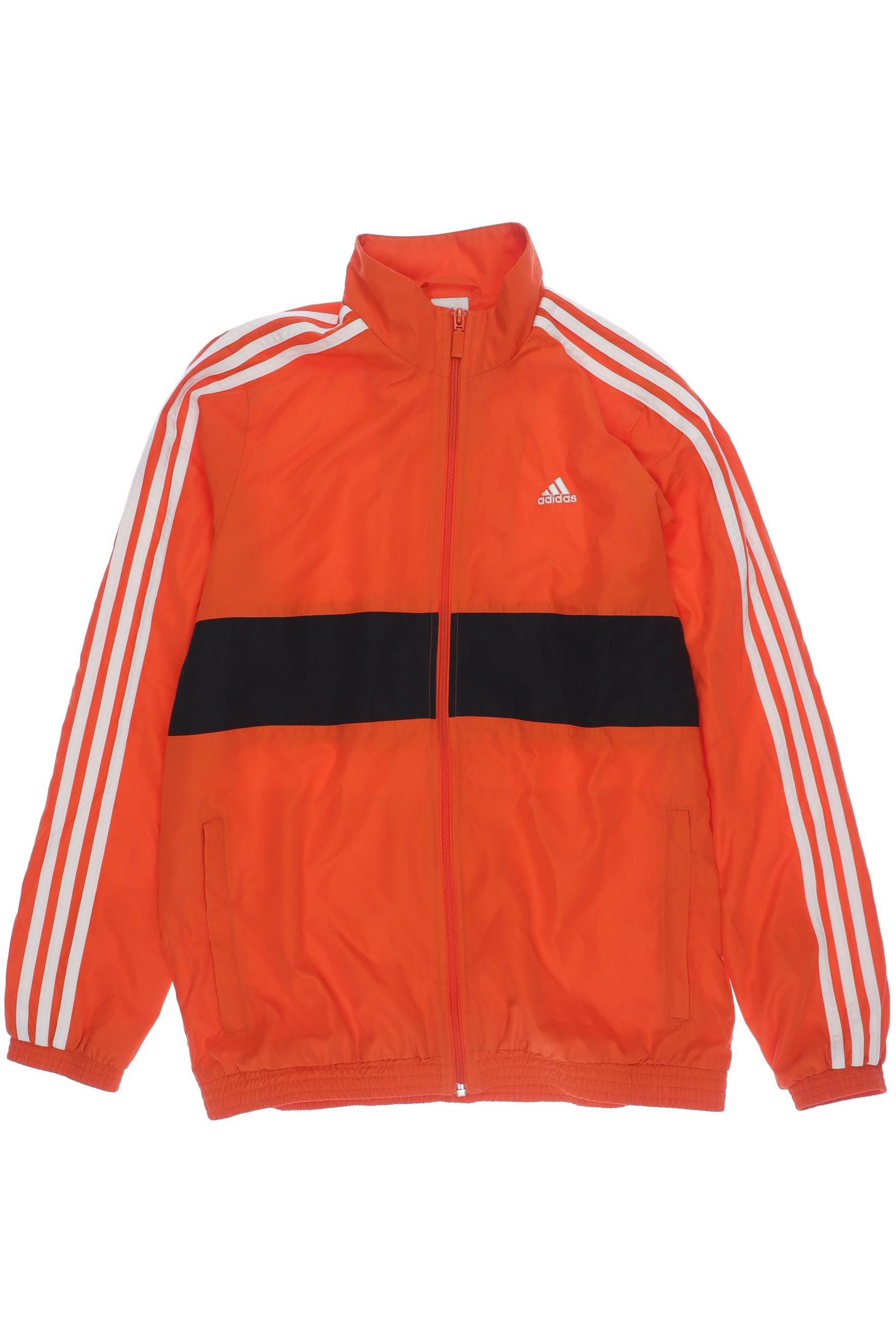 

adidas Herren Jacke, orange, Gr. 176