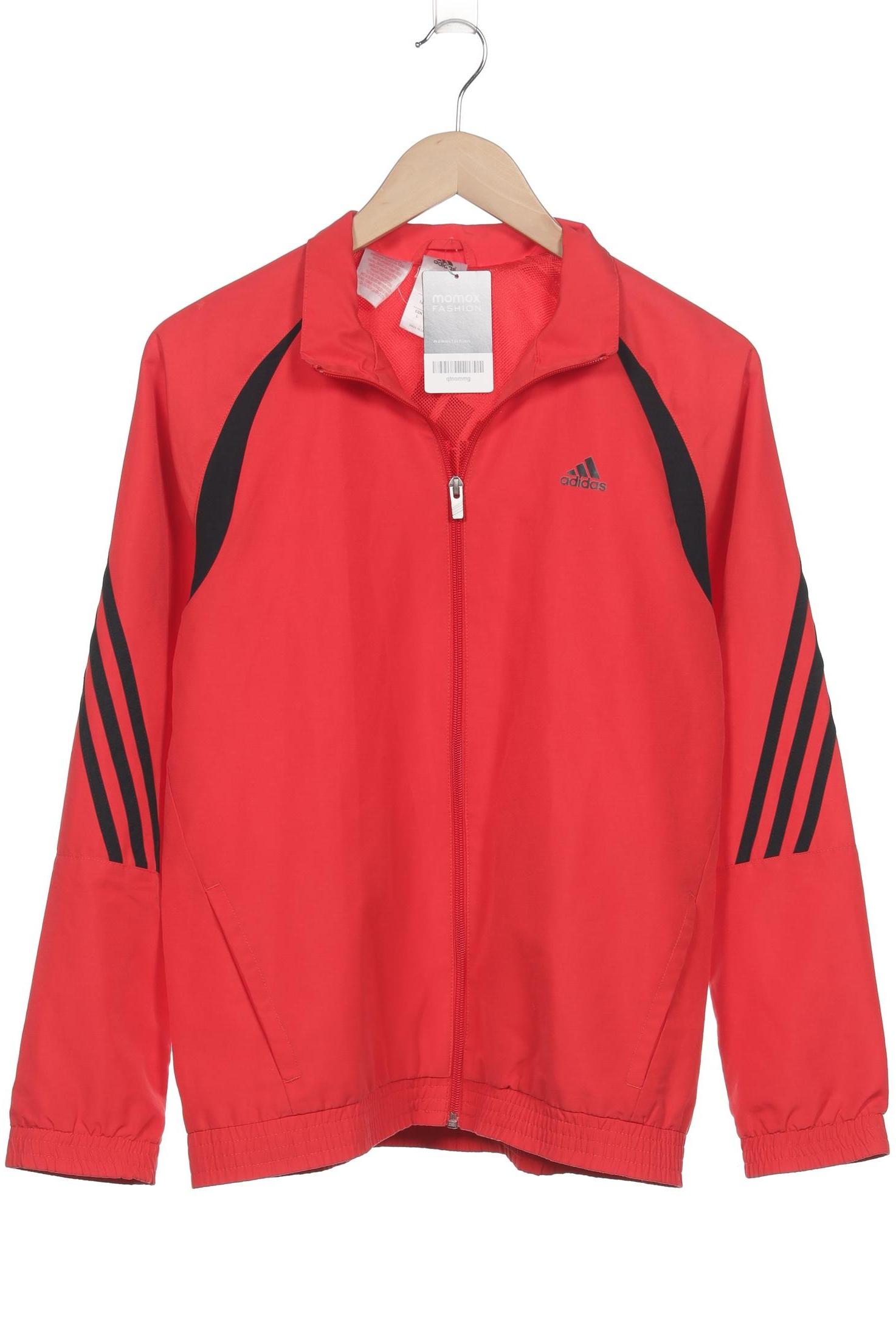 

adidas Jungen Jacke, rot, Gr. 164