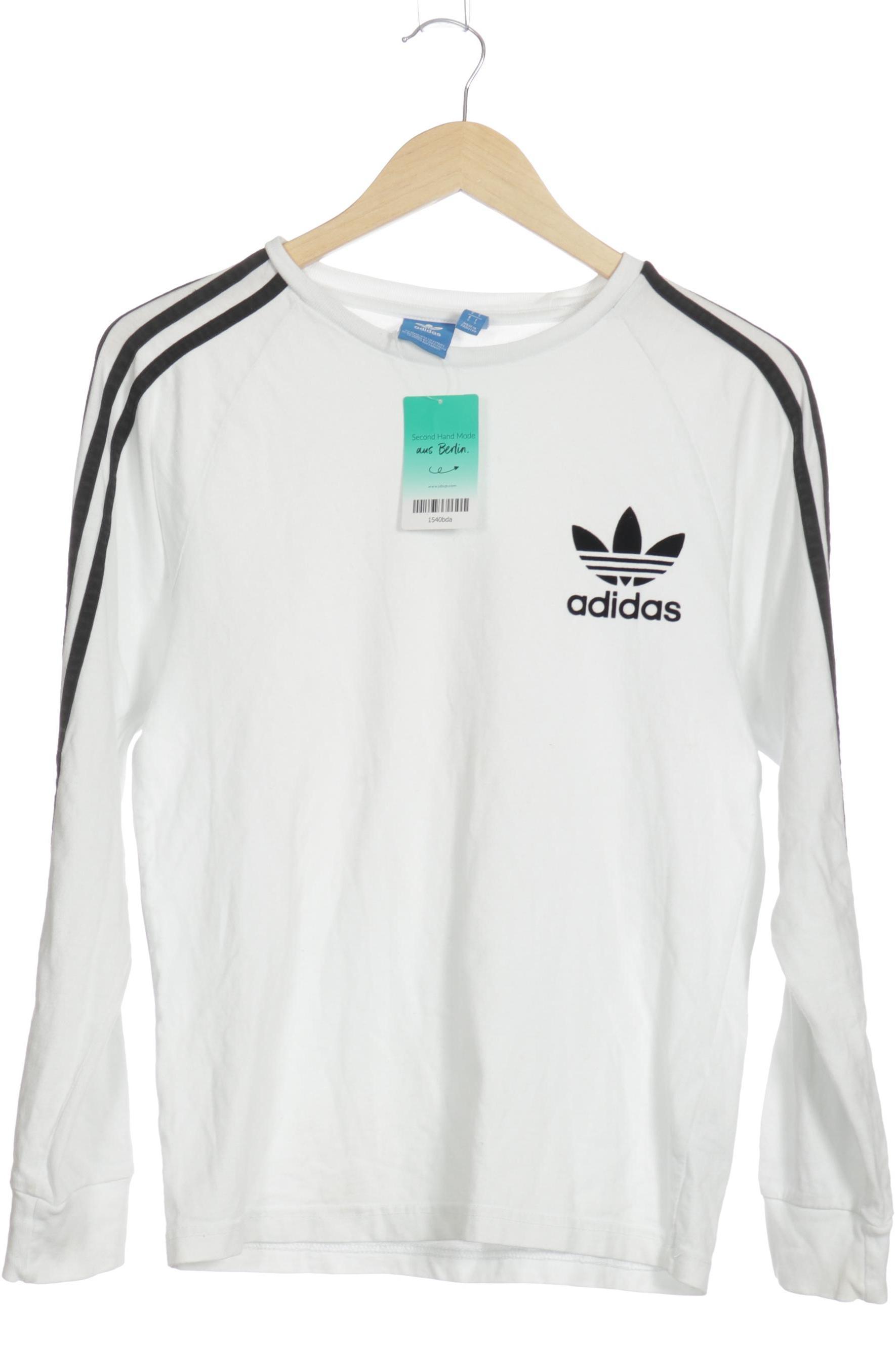 

adidas Originals Jungen Langarmshirt, weiß, Gr. 176
